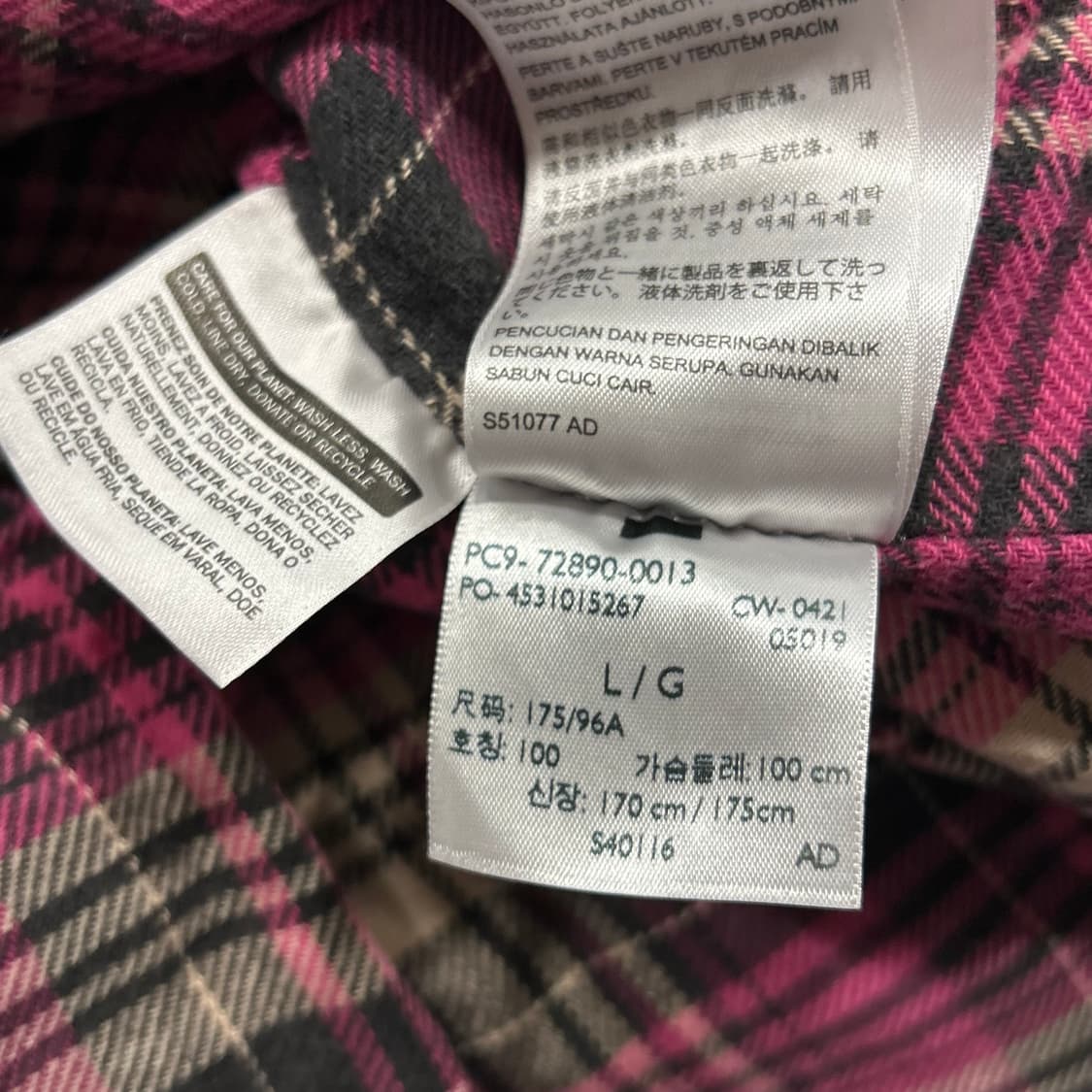 [L] 리바이스 쉐르파 트러커 자켓 그레이 A774 상품이미지7