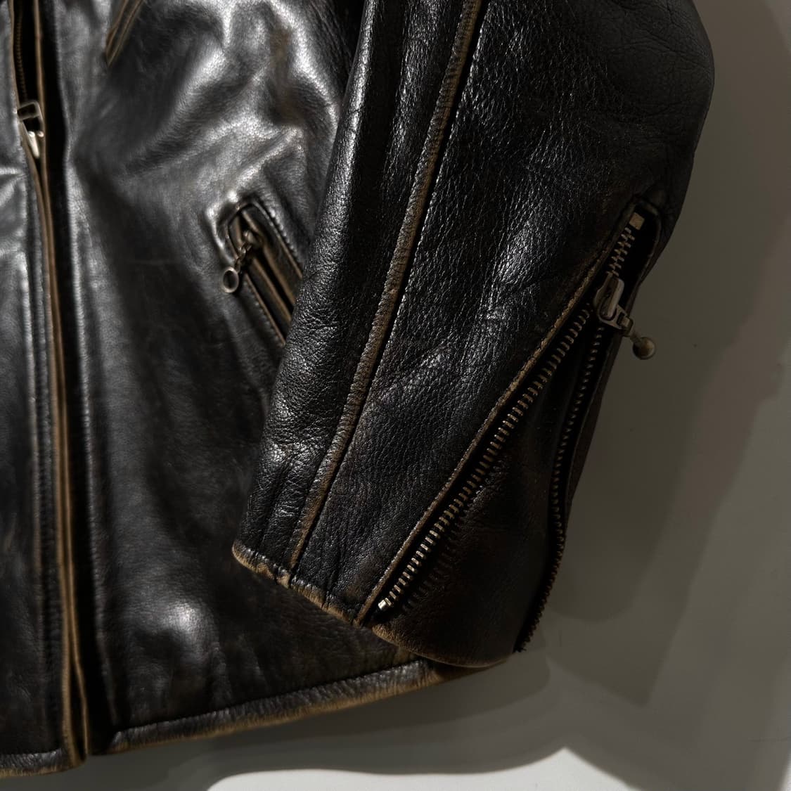 RBC 레더 싱글 라이더 자켓 상품이미지5