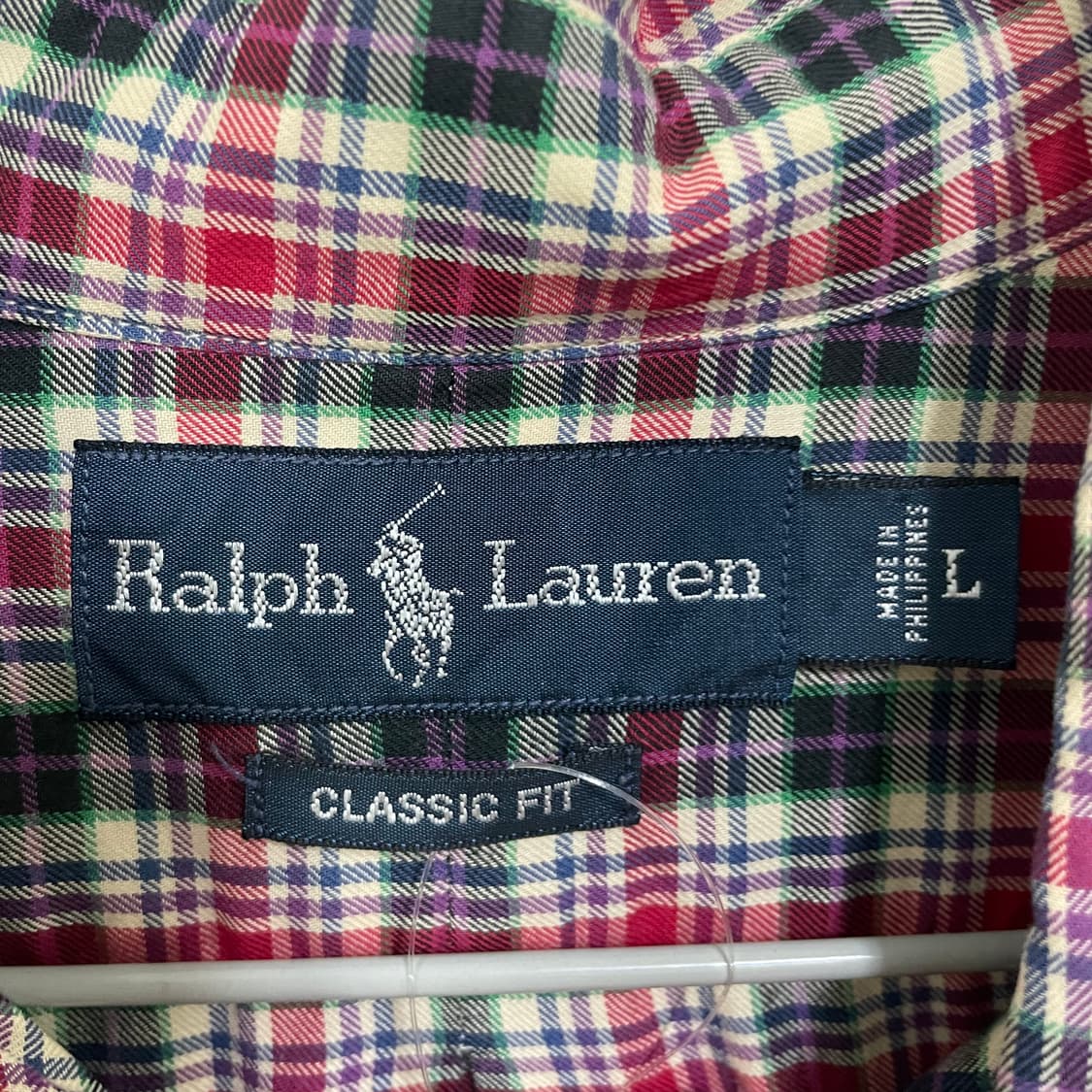 폴로랄프로렌 체크 셔츠 상품이미지3