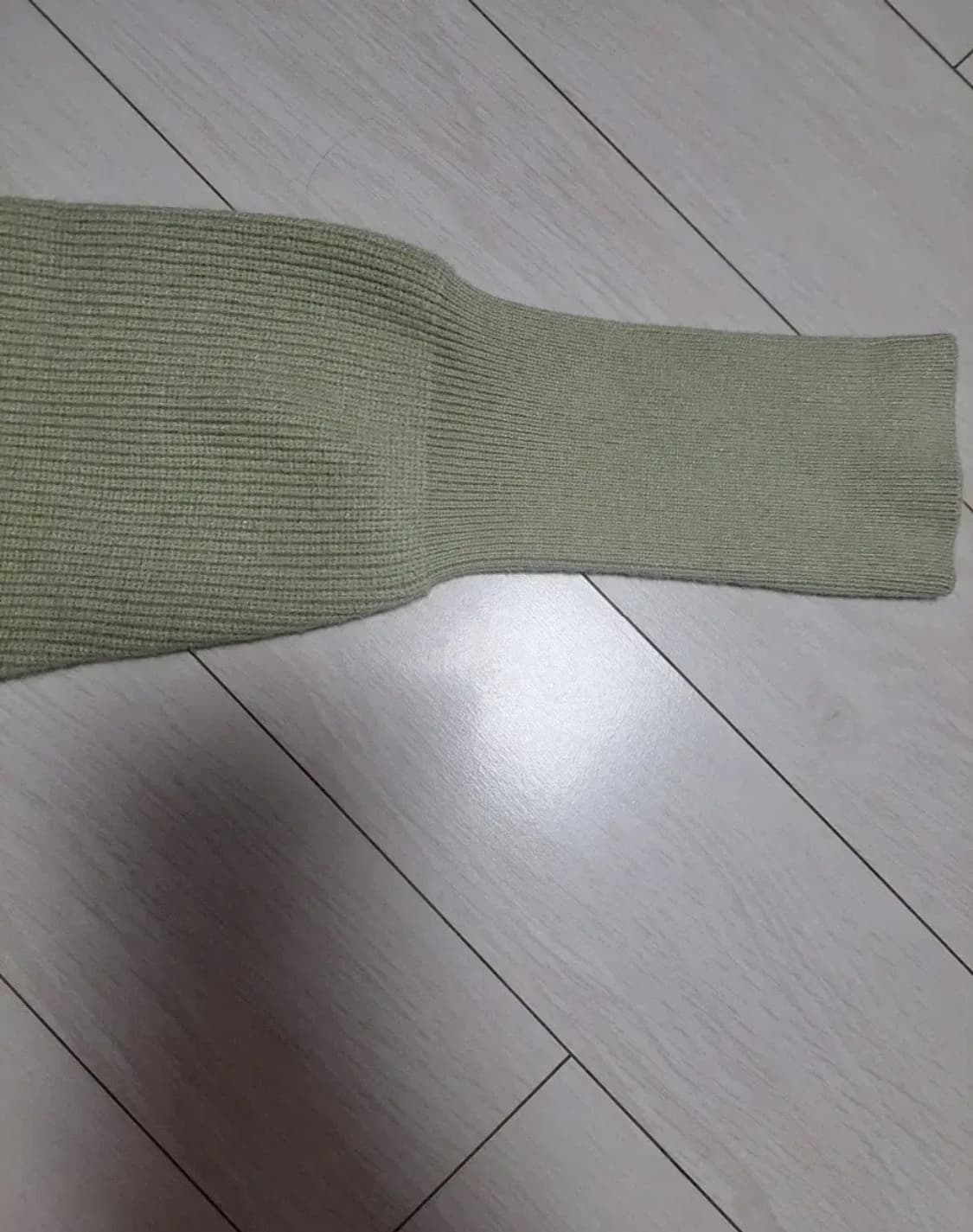 급처새상품!SOUP숲 어깨셔링 니트스웨터 레니본st오즈세컨st오브제st 상품이미지4