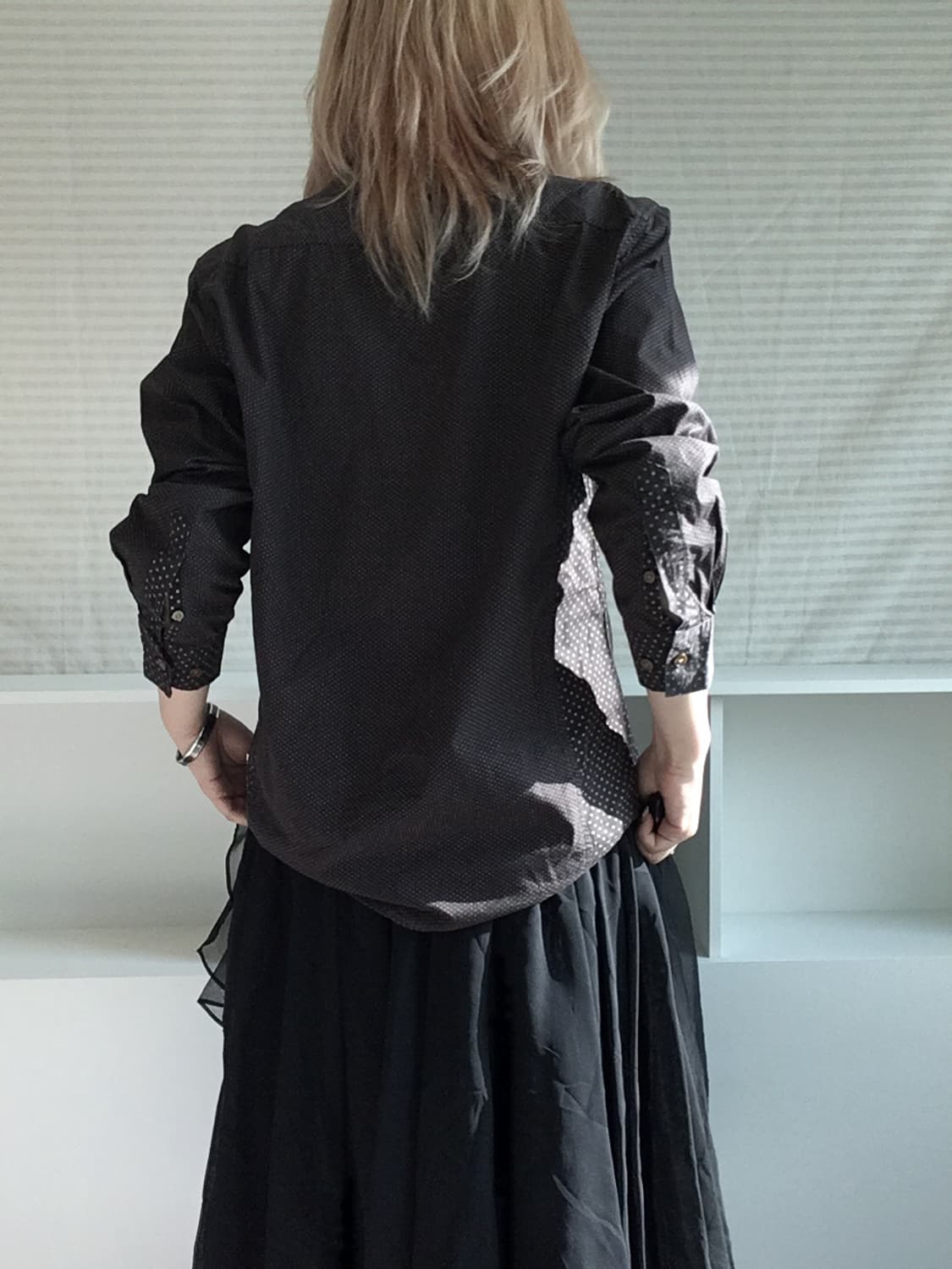 jpn vintage male&co dot pocket shirts 상품이미지5