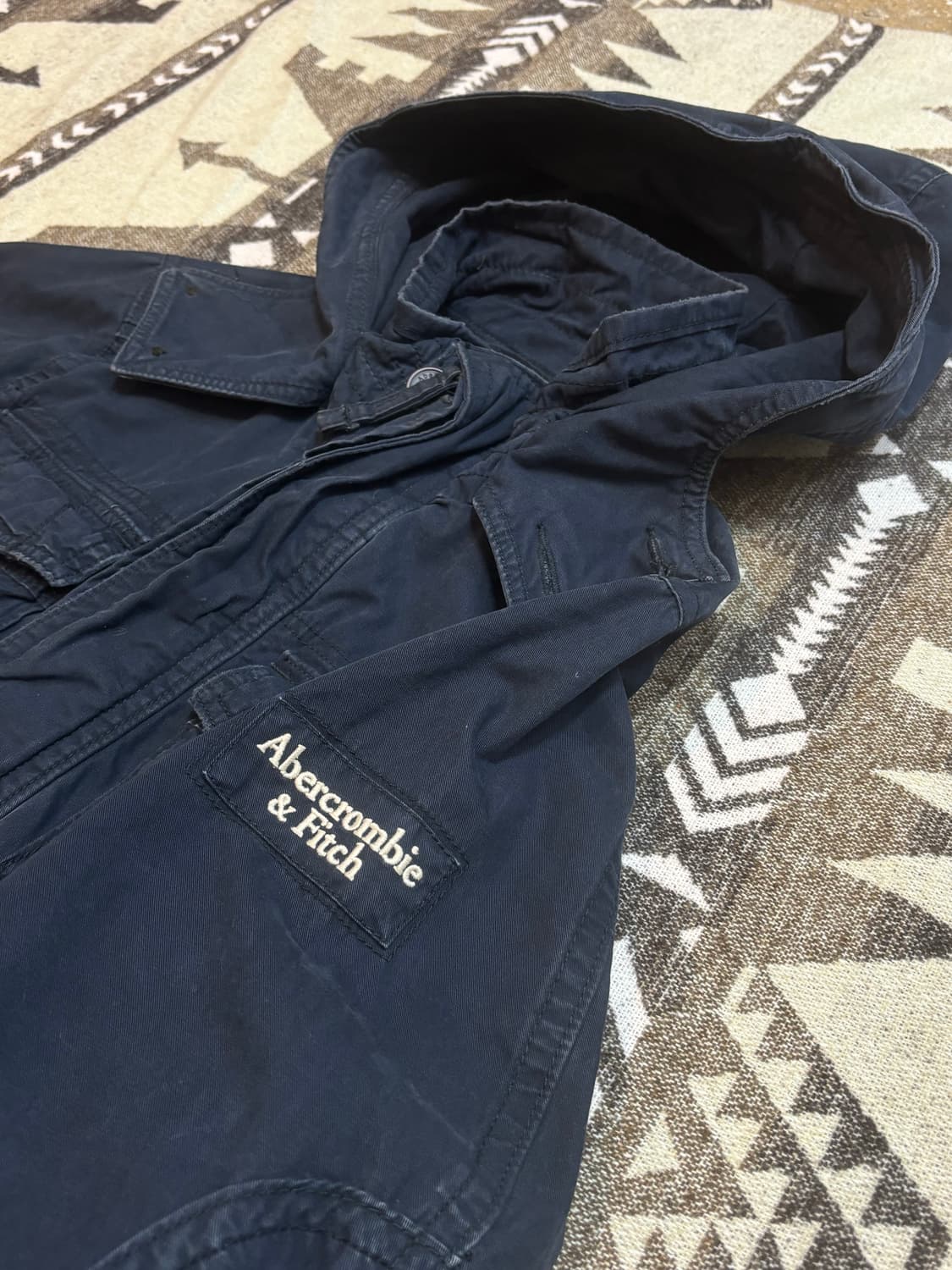 Abercrombie & Fitch M-65 필드 후드 자켓 상품이미지5