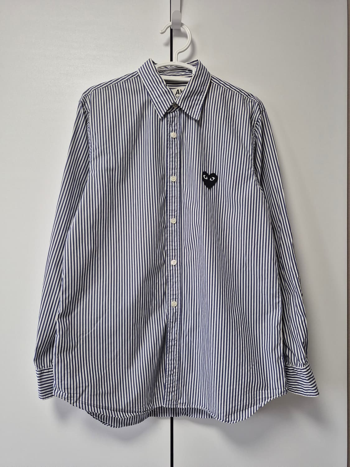 꼼데가르송 스트라이프 셔츠 S사이즈 상품이미지2