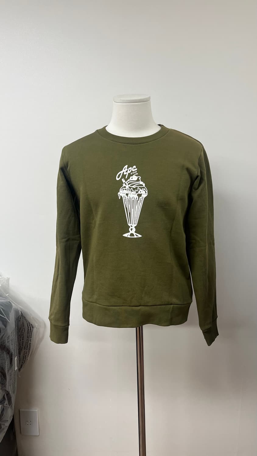 APC US 그래픽 맨투맨 상품이미지1