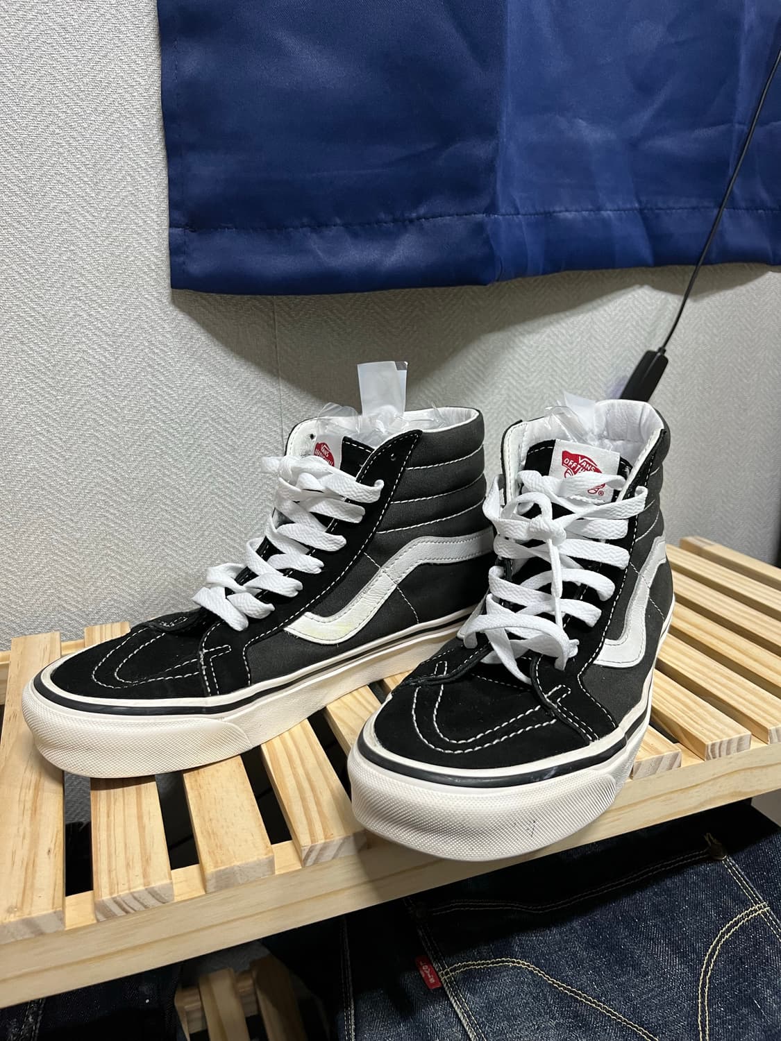 (거의새것) 반스 스케이트 하이 265mm  5회 미만 상품이미지3