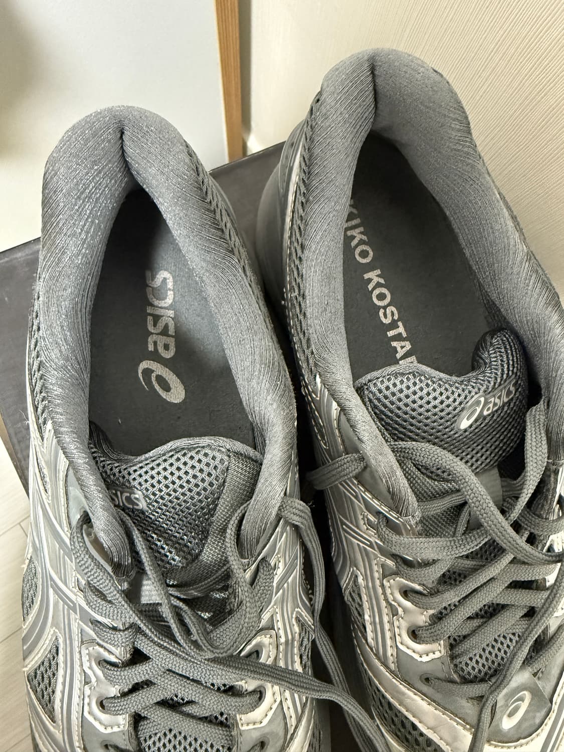 아식스x키코 젤코리카 실버 265 상품이미지7