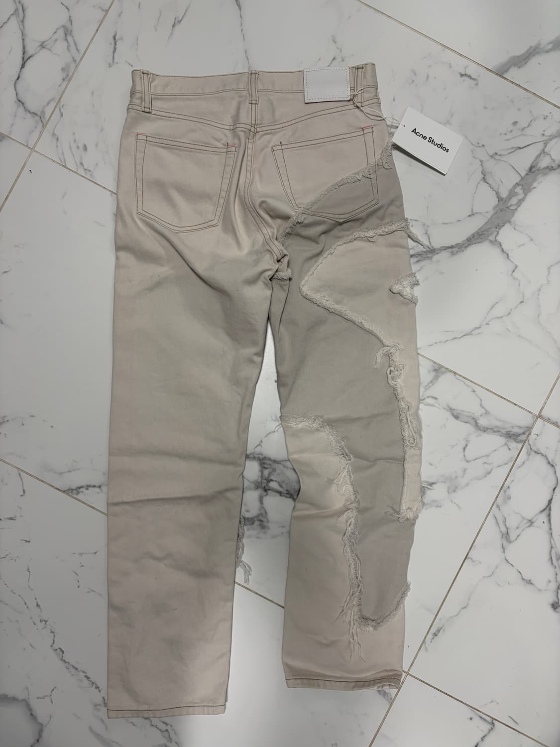 (새상품) Acne Studios 별 패치 데님 팬츠 상품이미지4