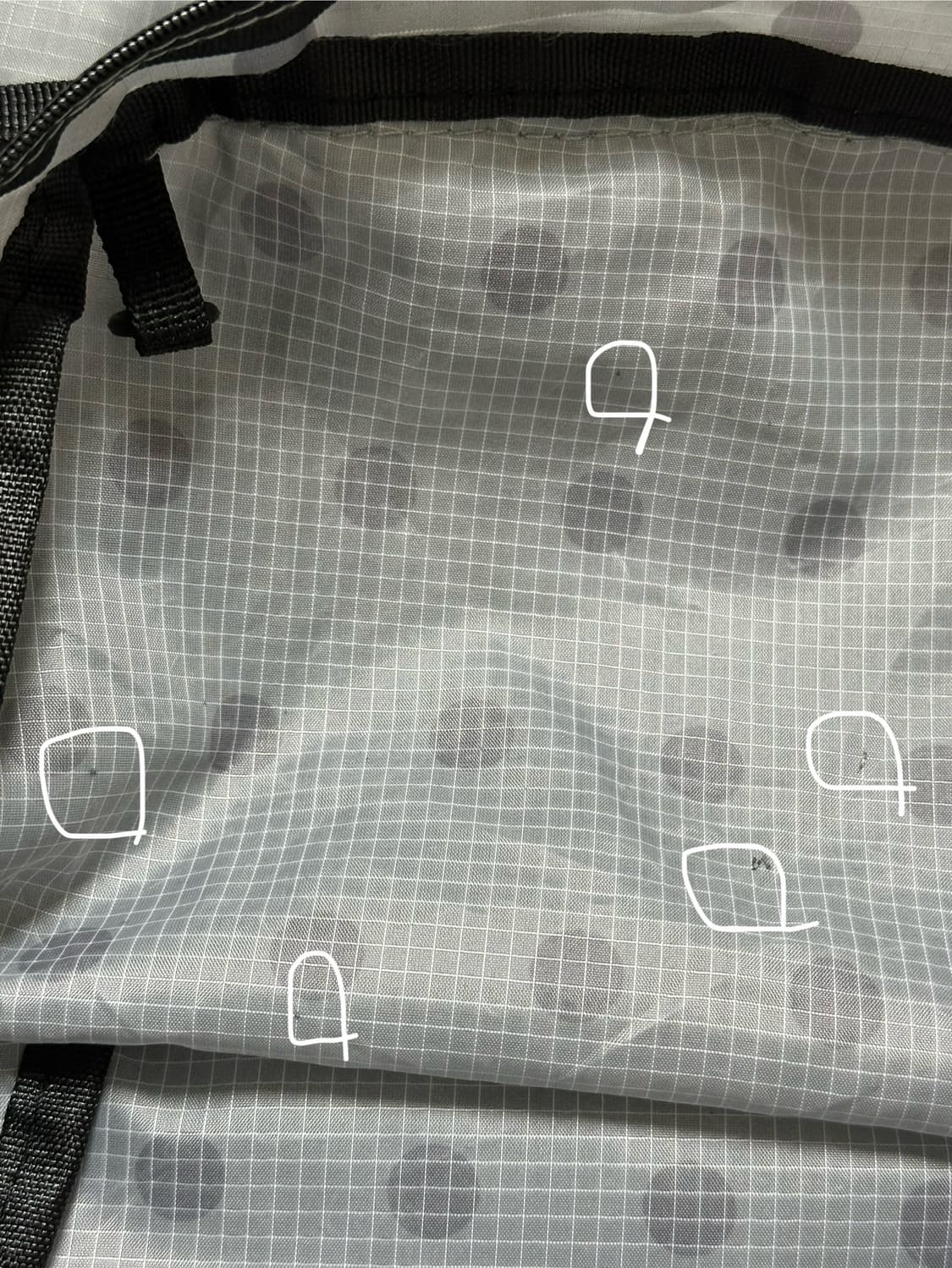 하이산 도트 백팩 차콜 상품이미지7