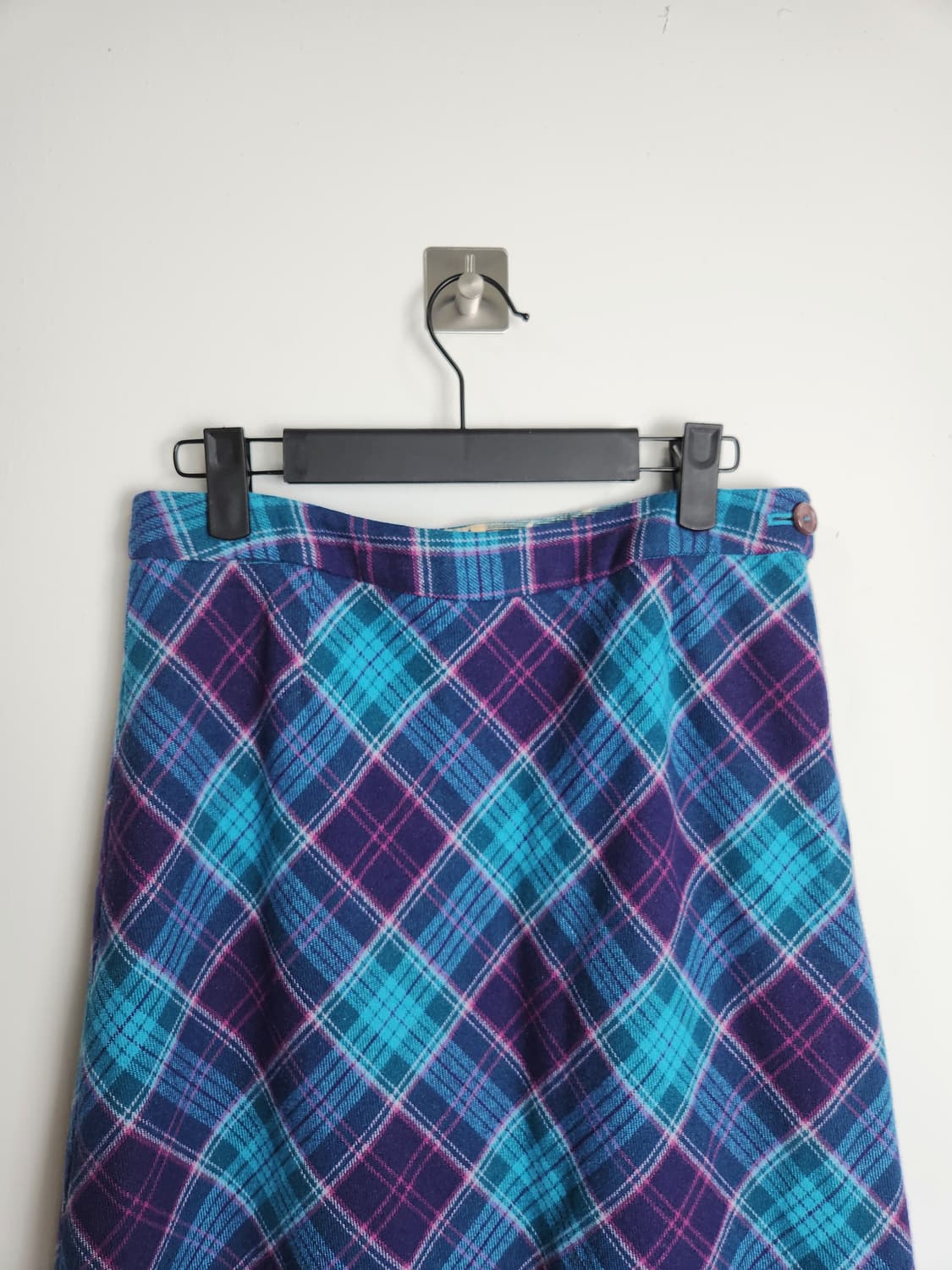 체크 롱 스커트 상품이미지6