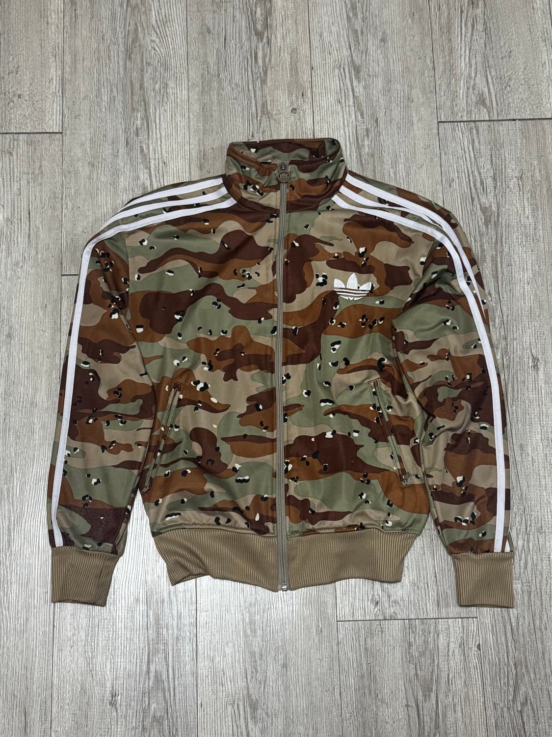 아디다스 카모 져지 집업 S 상품이미지1