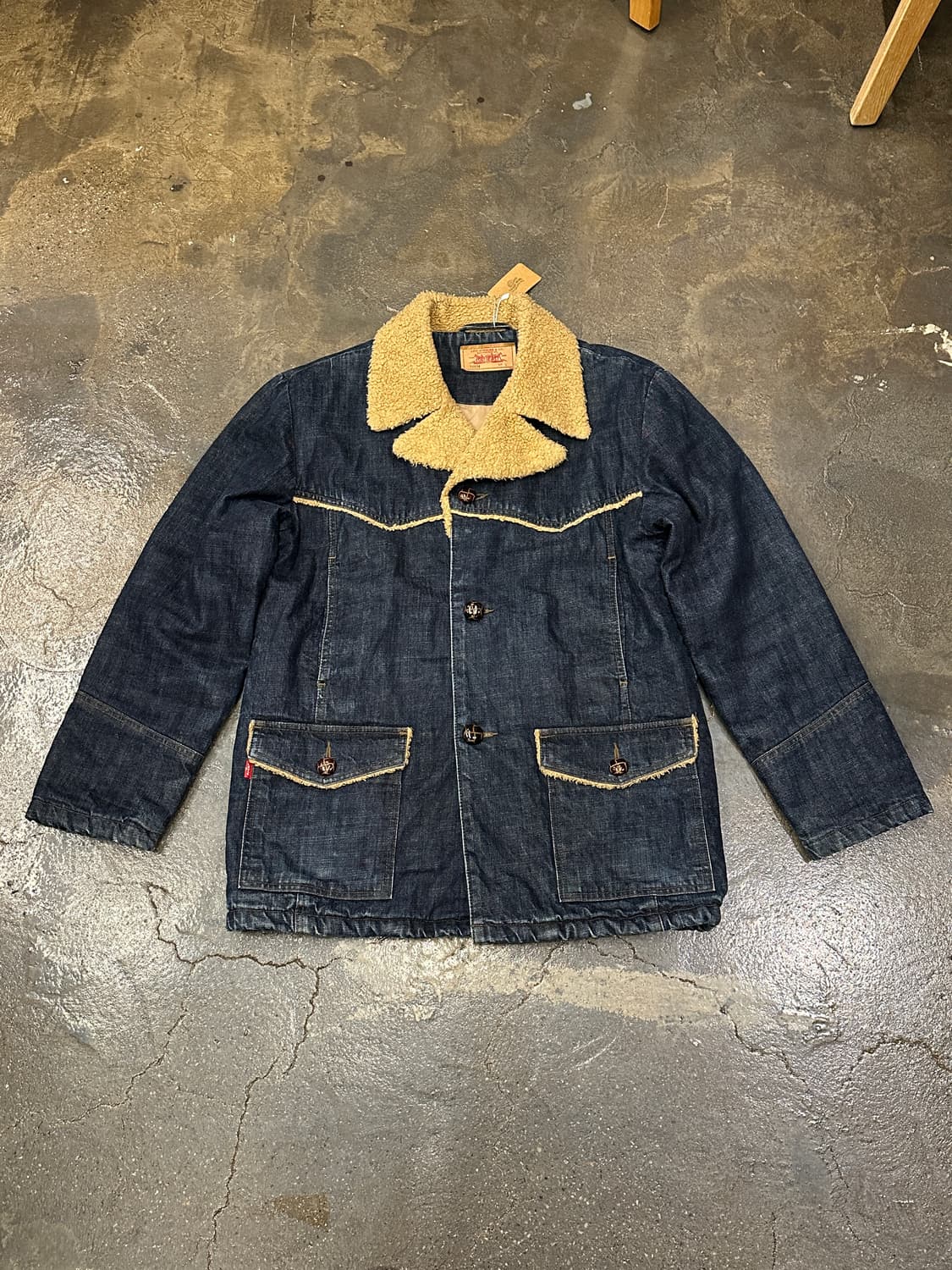 리바이스 70534 데님 쉐르파 자켓 L 상품이미지1
