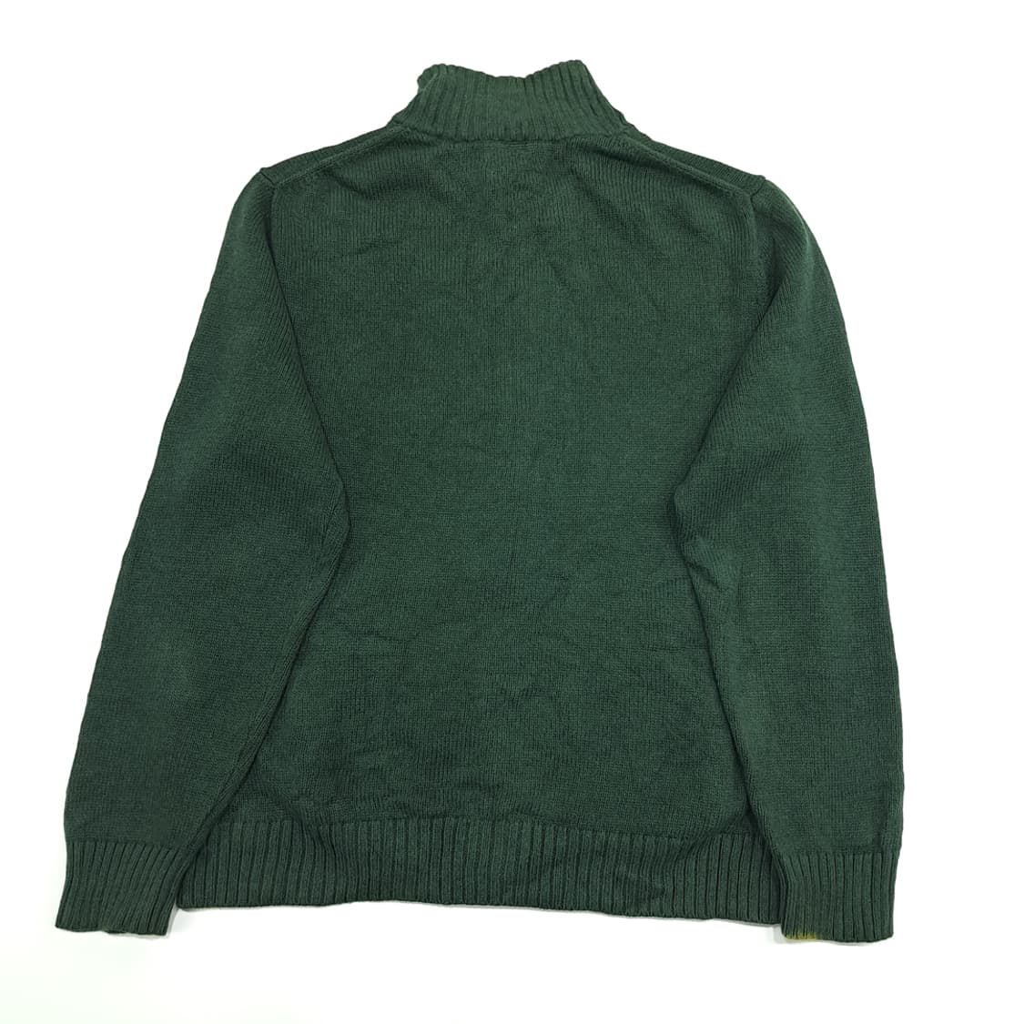 CN945 M 엘엘빈 진그린 코튼 긴팔 집업 니트 스웨터 상품이미지7