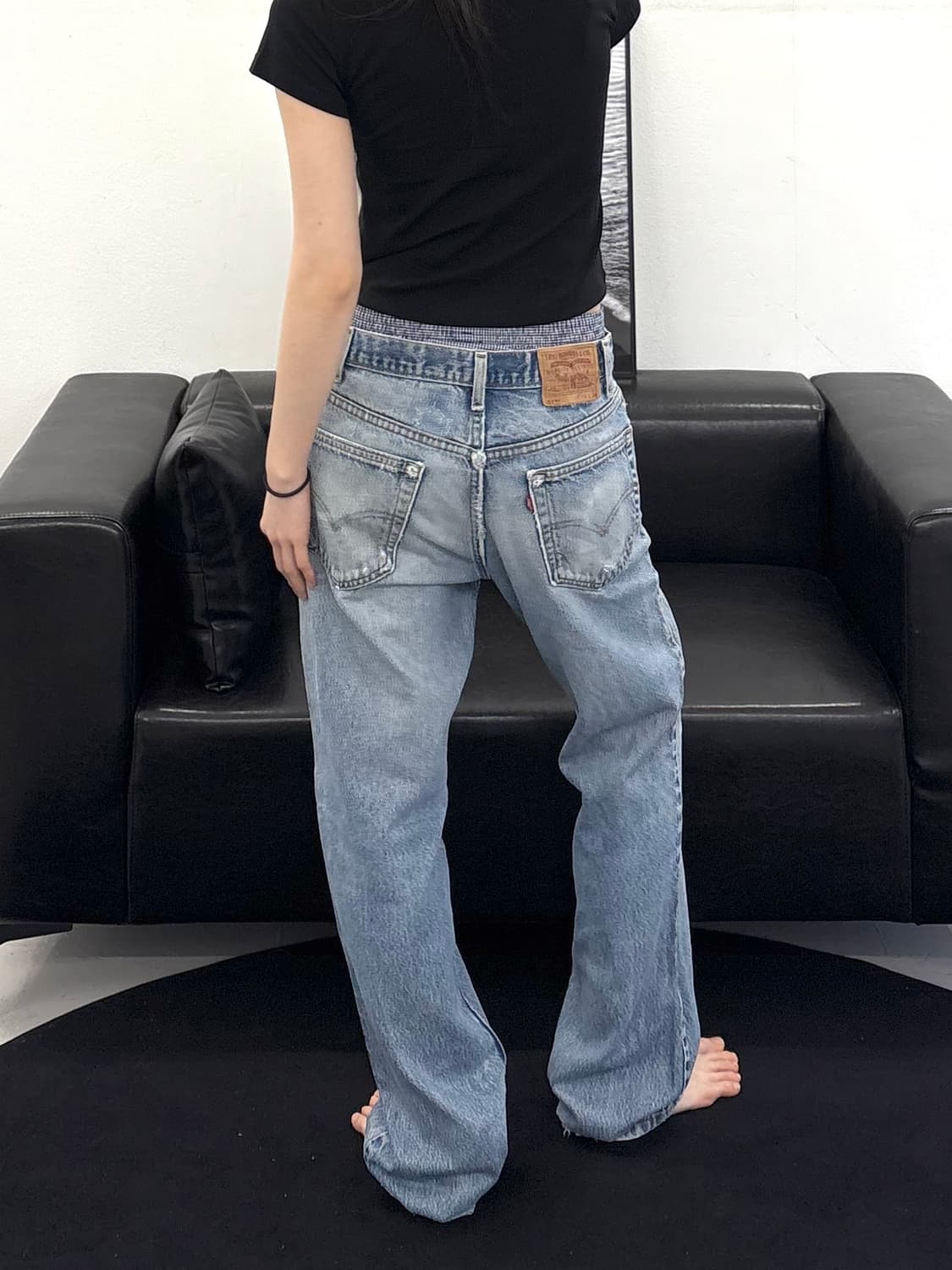 MADE IN USA 🇺🇸 00's 리바이스 517 부츠컷 상품이미지5