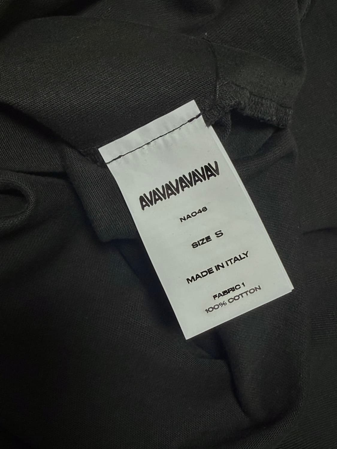 (새상품) 아바바브 후드 티셔츠 핫 리치 블랙 상품이미지3