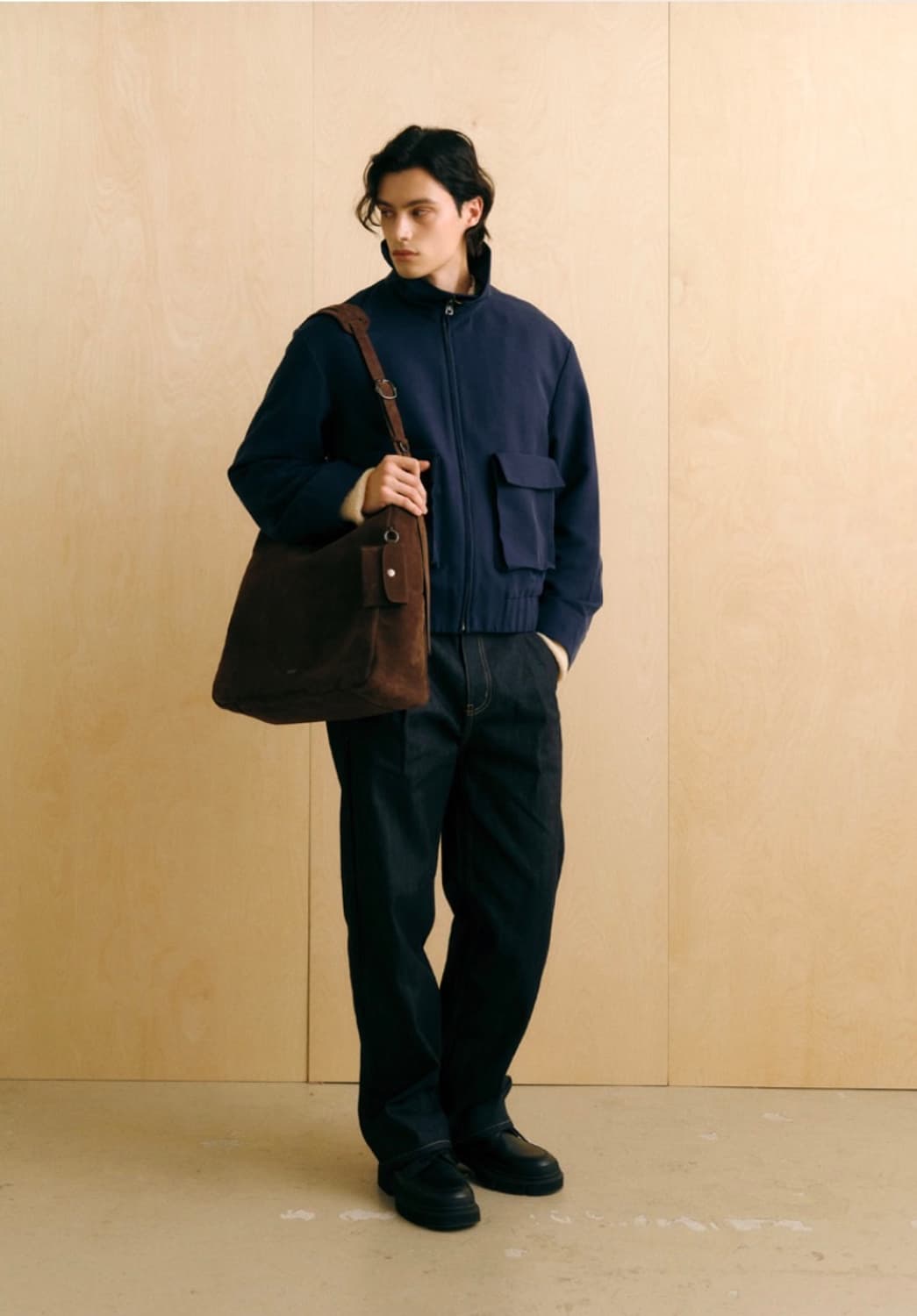 새상품,풀박스) 질스튜어트 이탈리아 천연 스웨이드 가죽 숄더백, 크로스백 상품이미지6