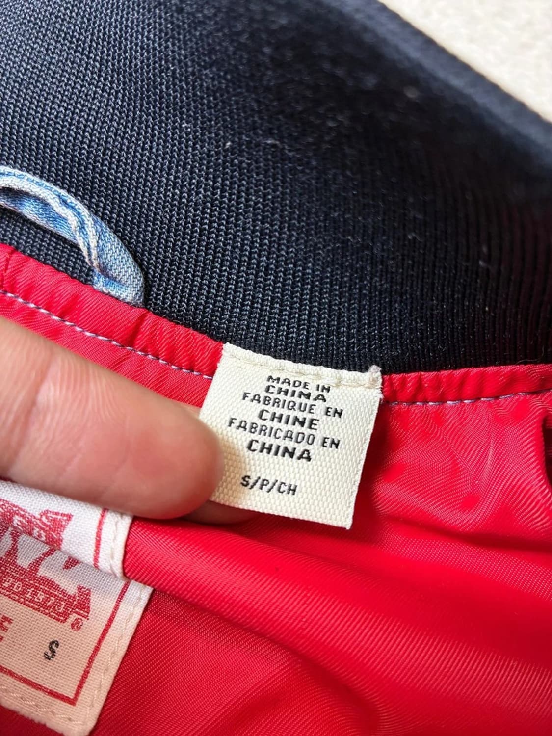 리바이스 00's 레드탭 데님 봄버 자켓 PN7808 상품이미지6