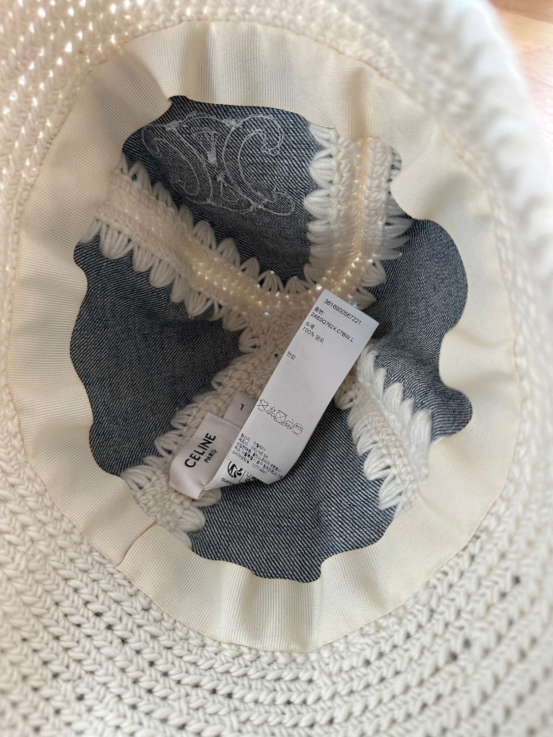 셀린느 버킷햇 클로셰 트리옹프  상품이미지6