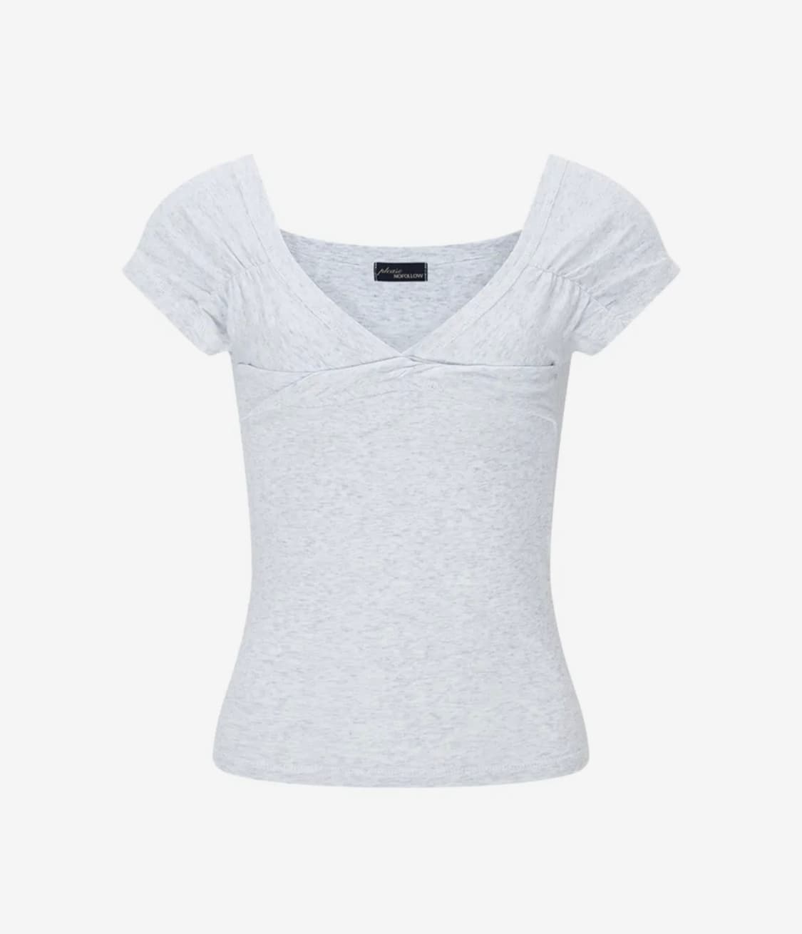 Marin Strap Shirring Short Sleeve Top 상품이미지2