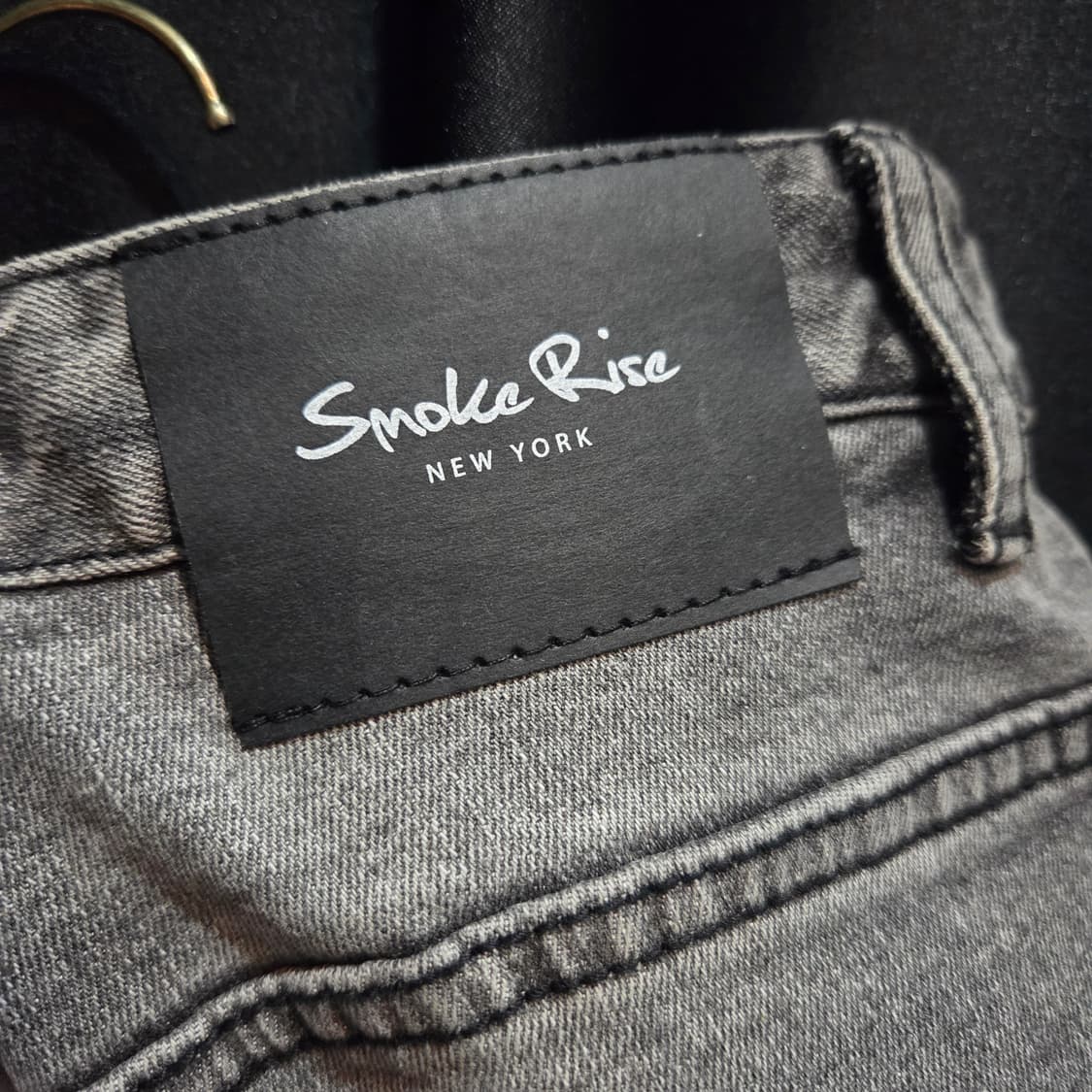 스모크라이즈 디테일 데미지 워싱 데님 상품이미지6