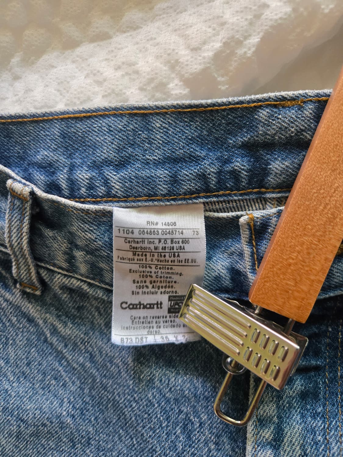00s carhartt denim double knee 칼하트 더블니 상품이미지3