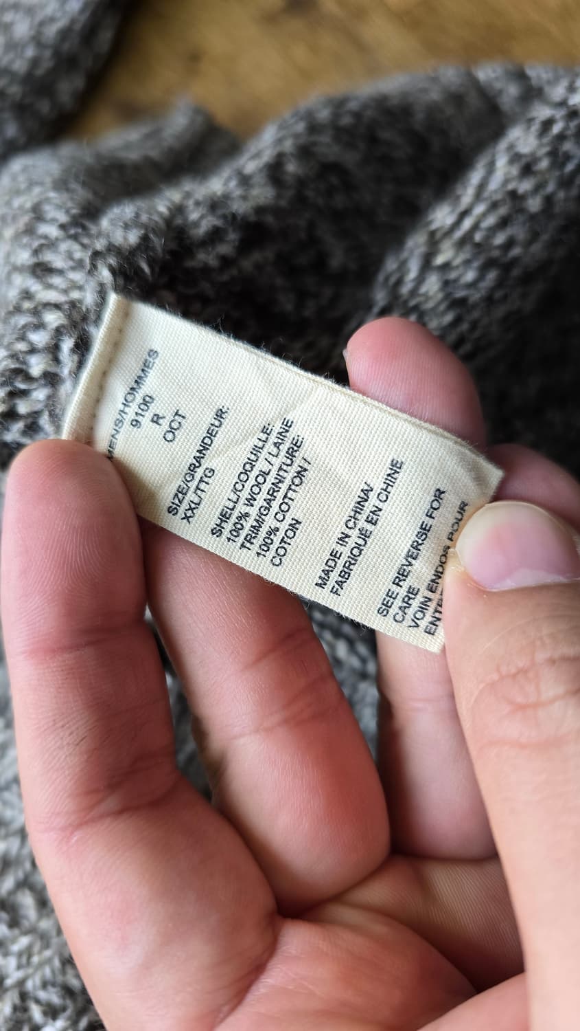 Woolrich 울리치 반집업 니트 XXL  상품이미지4