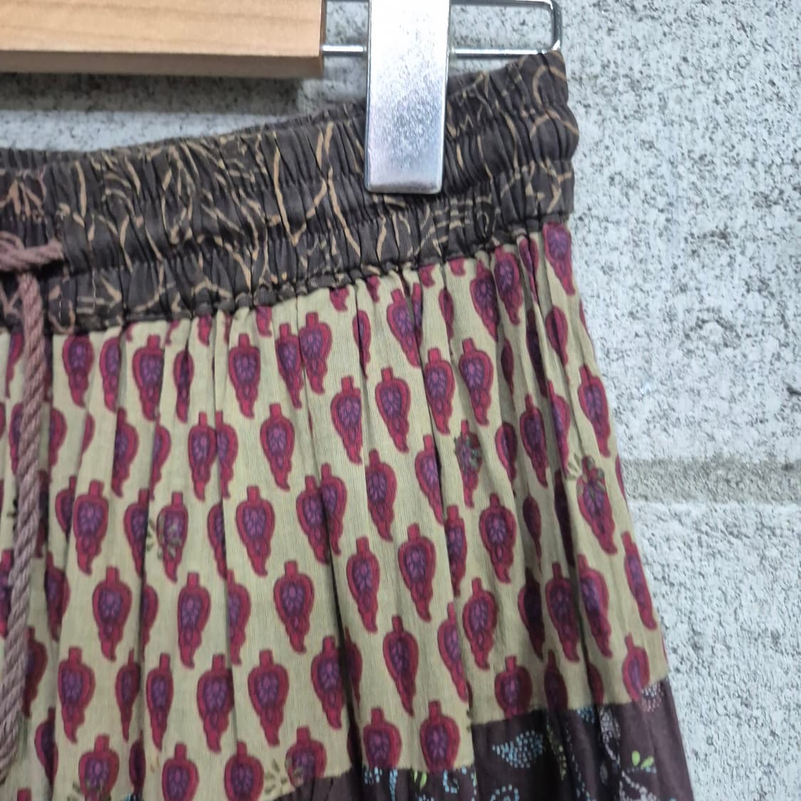 보헤미안 면캉캉 스커트 하구미룩 모리걸  상품이미지3