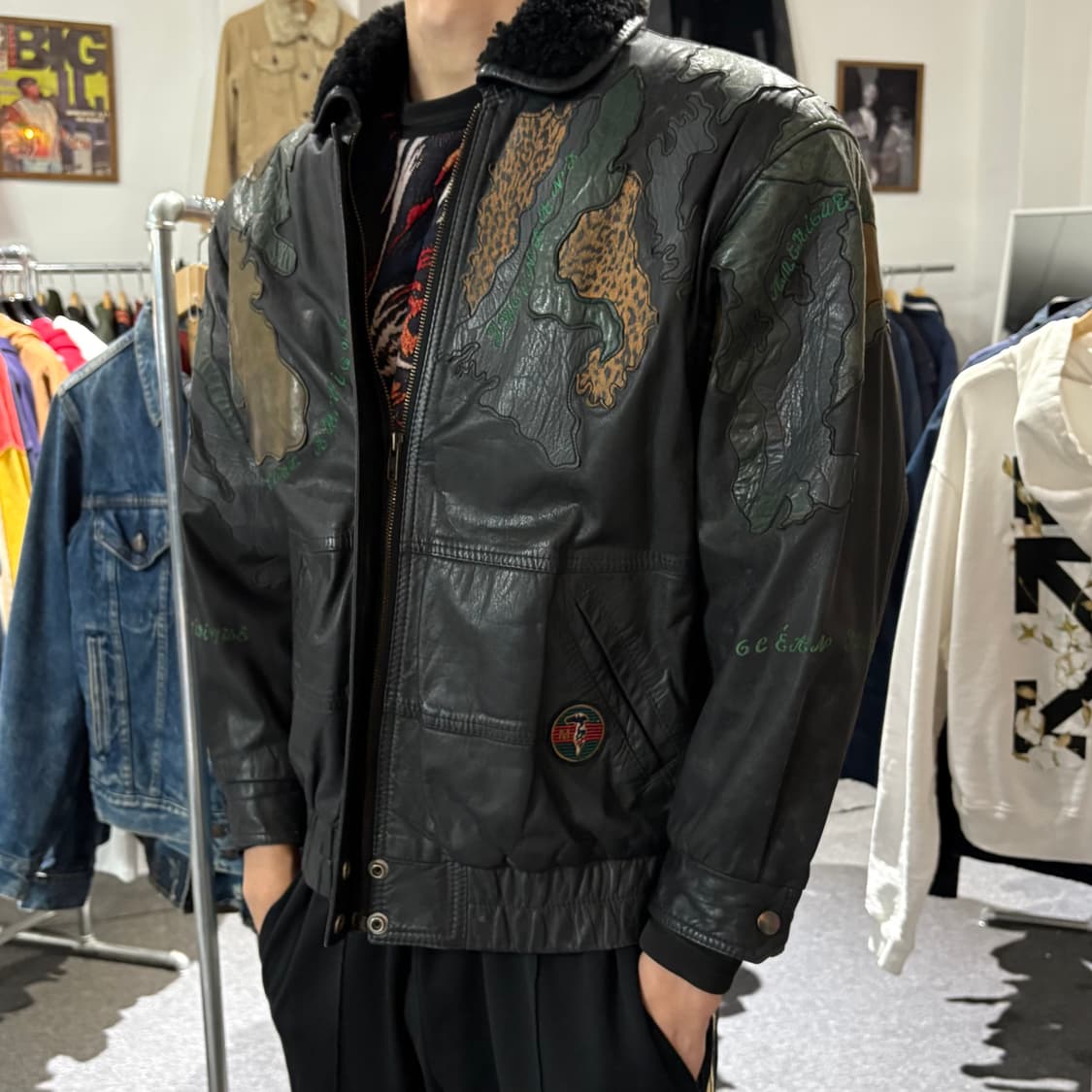 NIUN MODE 하이패션 소가죽 레더자켓 상품이미지1