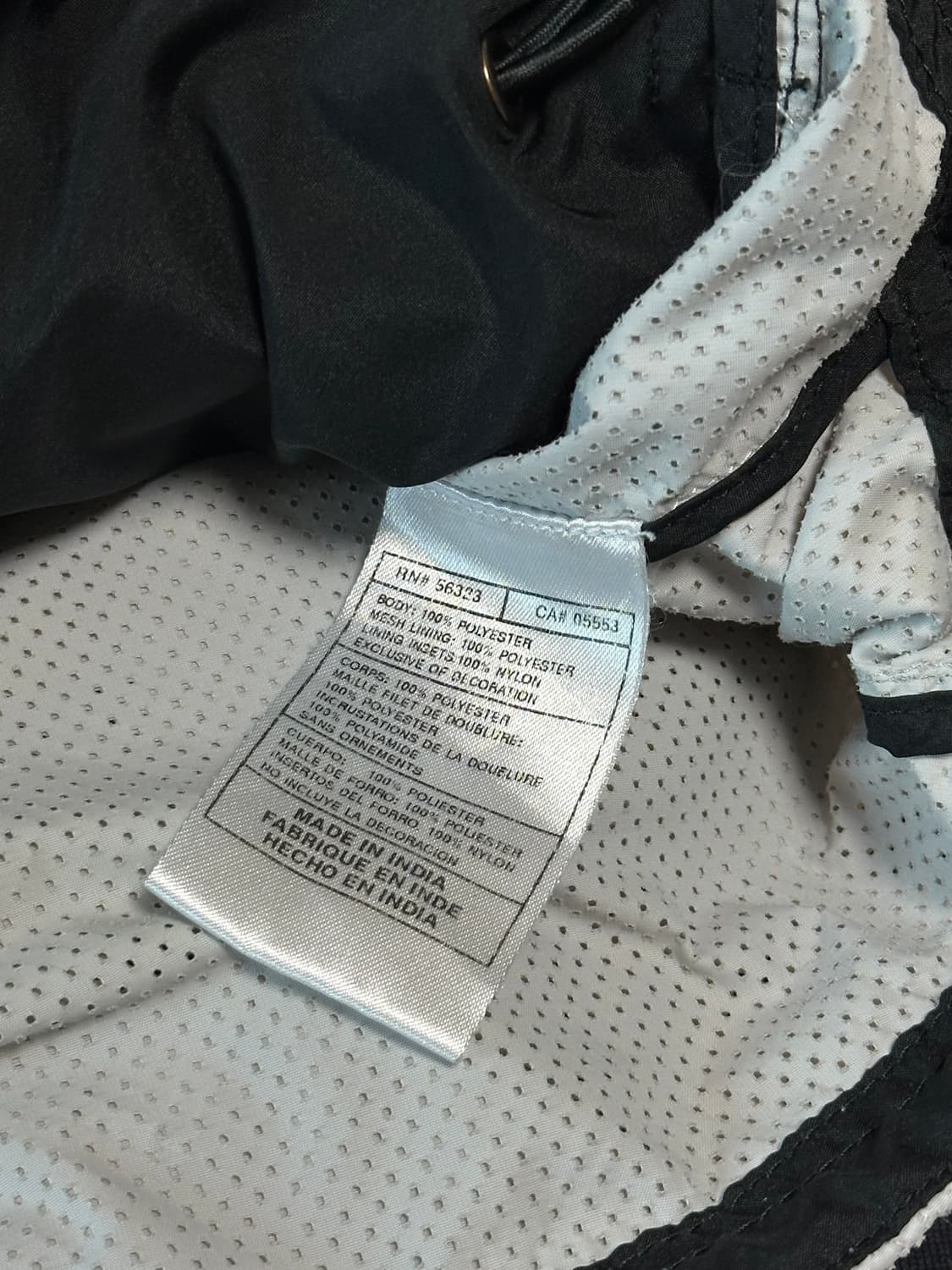 00's 나이키 올드스쿨 스우시 테니스 로고 배색 바람막이 자켓 상품이미지10