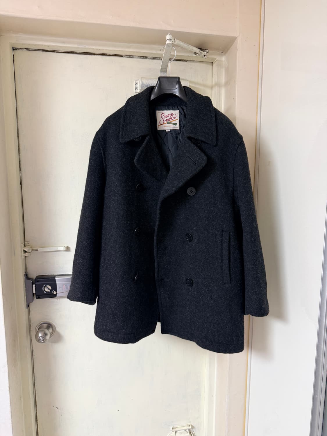 일본 빈티지 피 코트 Mets metropolitan  상품이미지3