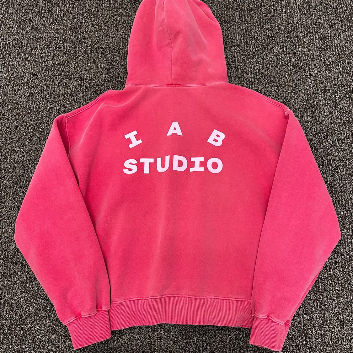 IAB STUDIO 아이앱 스튜디오 피그먼트 후드티셔츠 L 상품이미지4