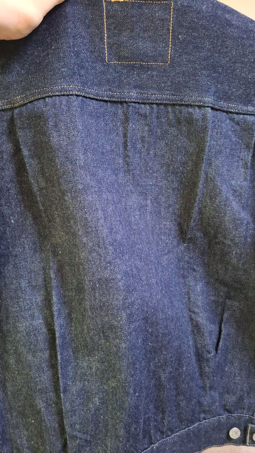 Lvc 타입2 데님트러커 자켓 42사이즈 소킹 1회 상품이미지3