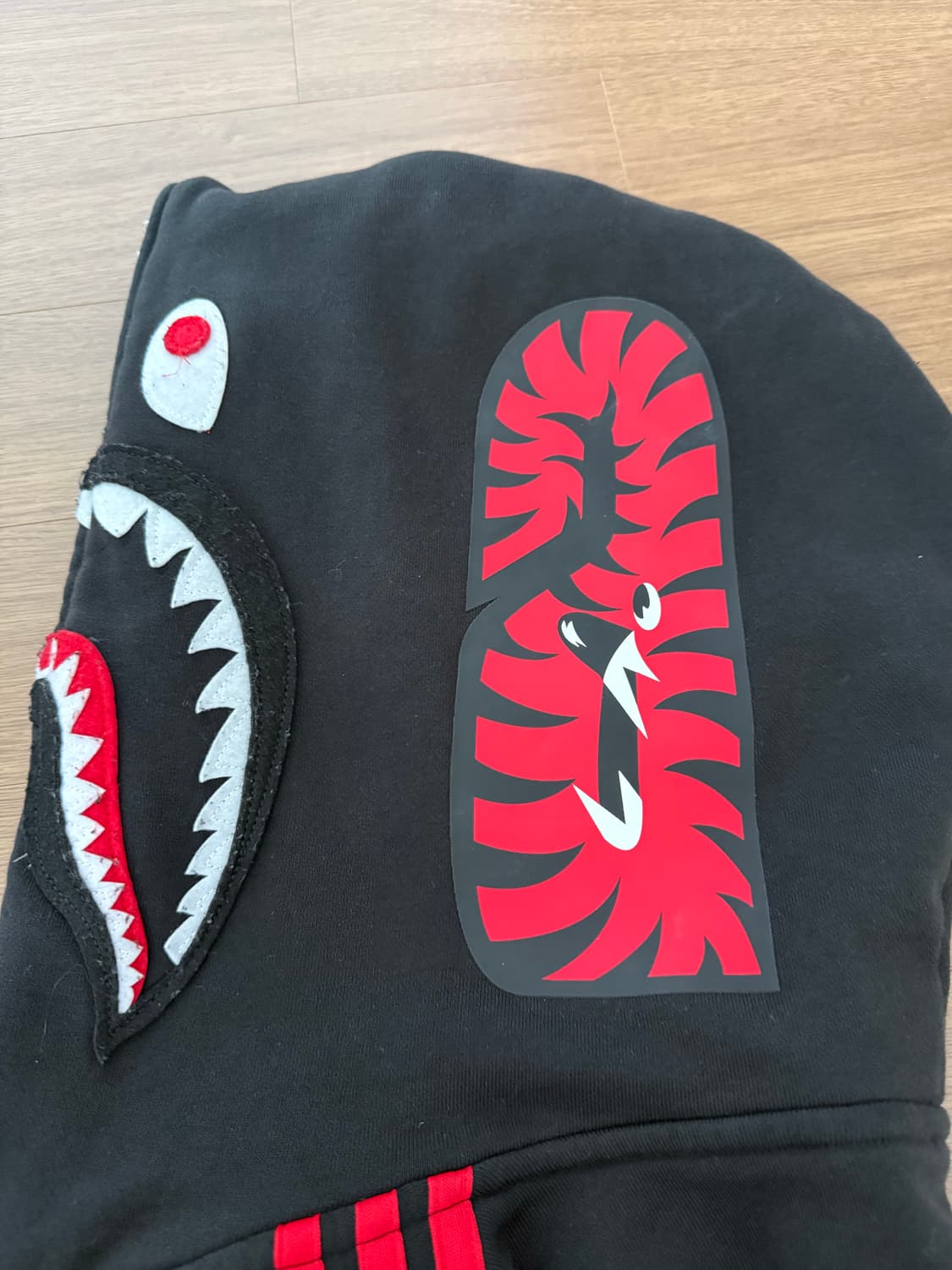 아디다스 x 베이프 콜라보 후드집업 상품이미지4