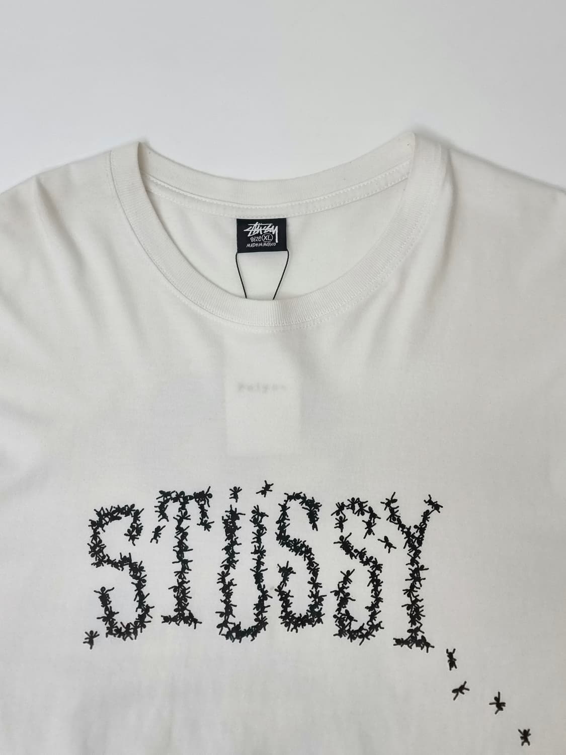 Stussy 스투시 앤츠 피그먼트 다이드 티셔츠 내츄럴 상품이미지2