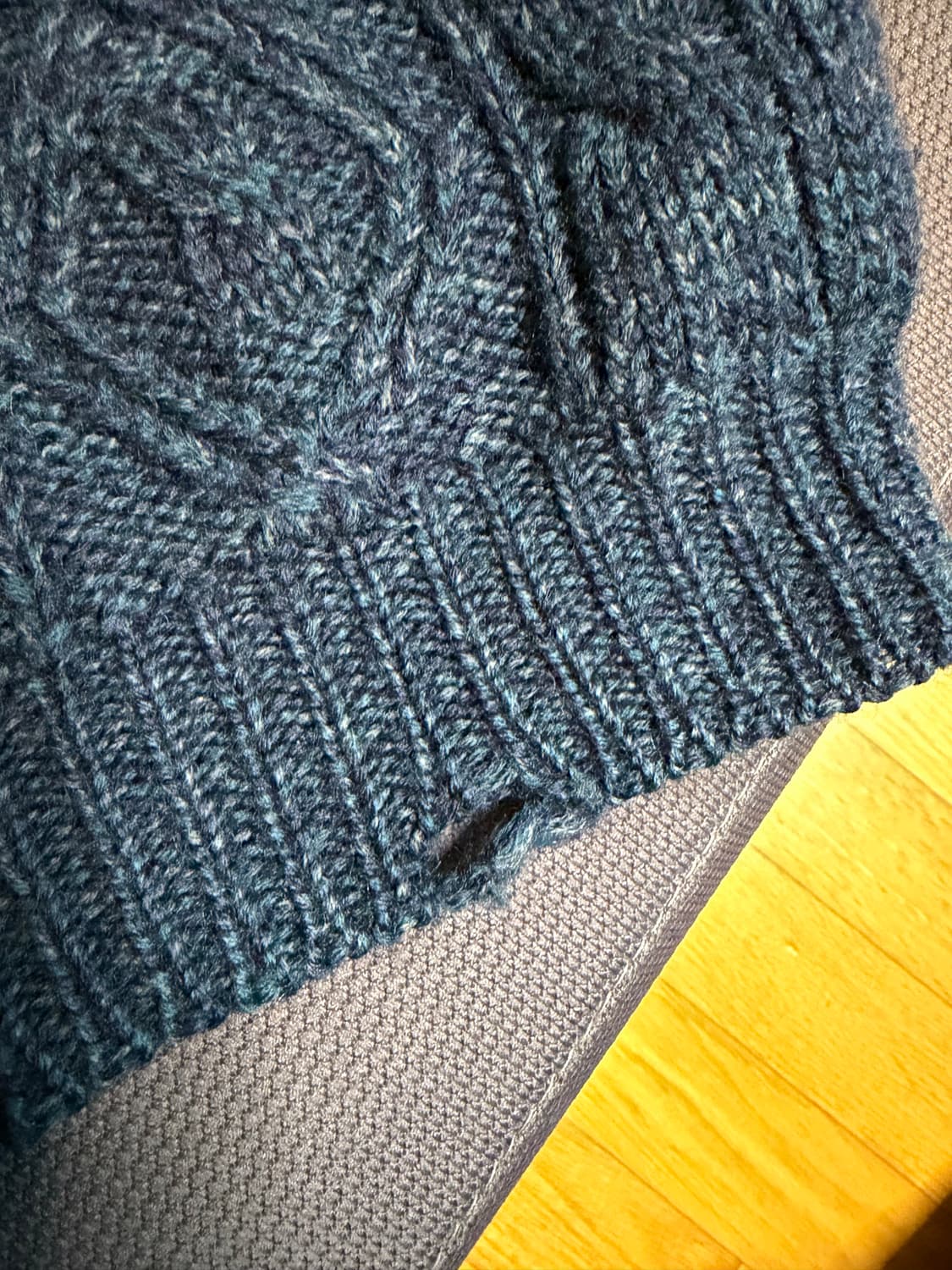 90s 맥그리거 울 케이블 니트 상품이미지8