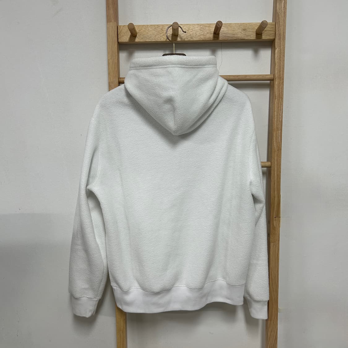 폴로 랄프로렌 아치로고 성조기 후리스 후드티 화이트 상품이미지5