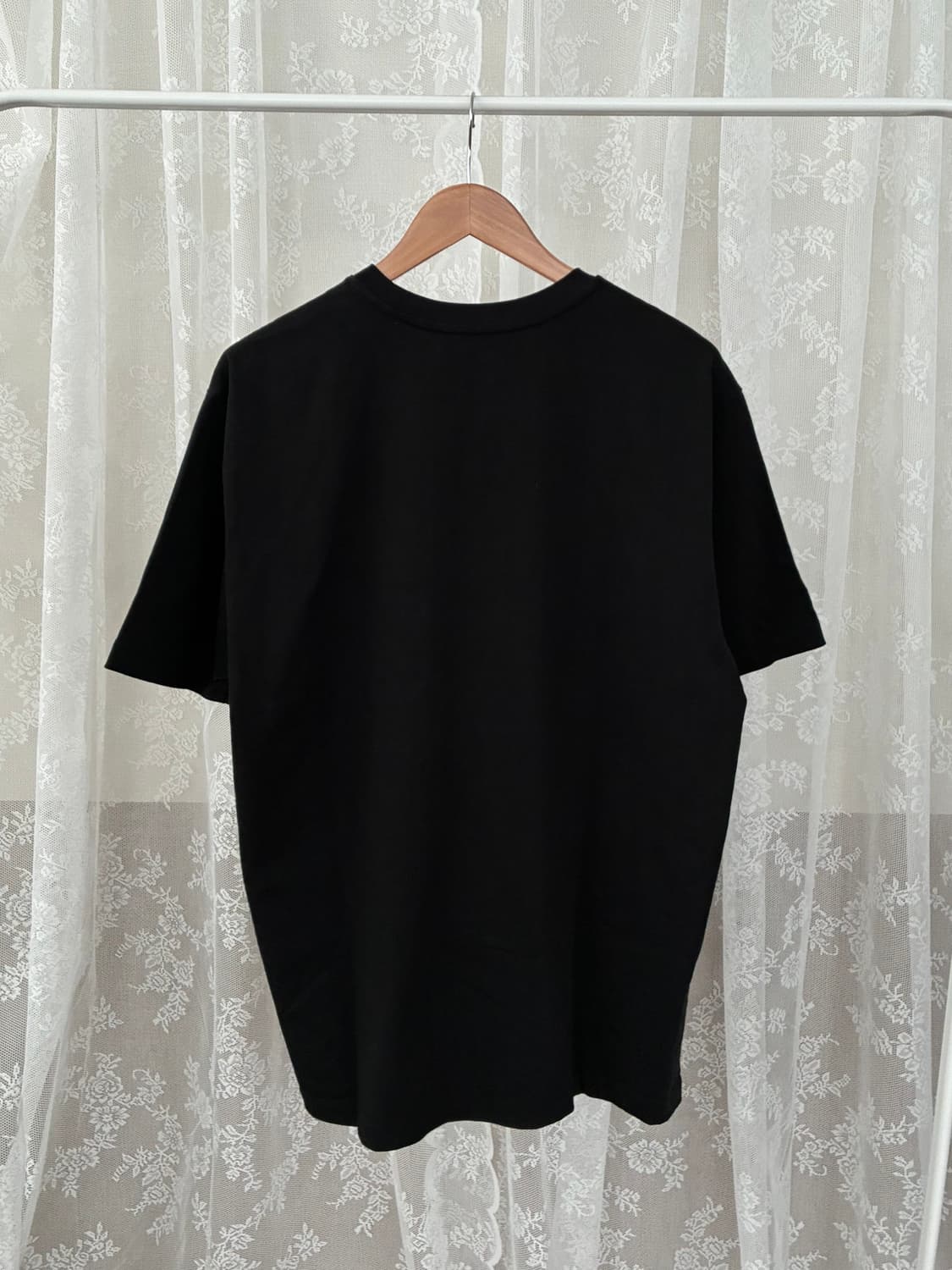 50) 솔리드 옴므 21ss 그래픽 반팔 티셔츠 블랙 상품이미지2