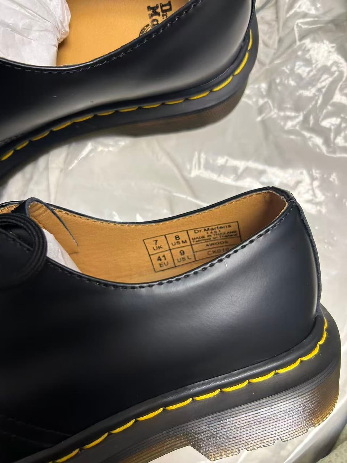 닥터마틴 1461 스무스 블랙 260mm 상품이미지2