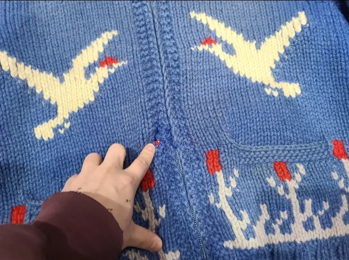 플라잉덕 빈티지 헤비니트 코위찬 상품이미지6