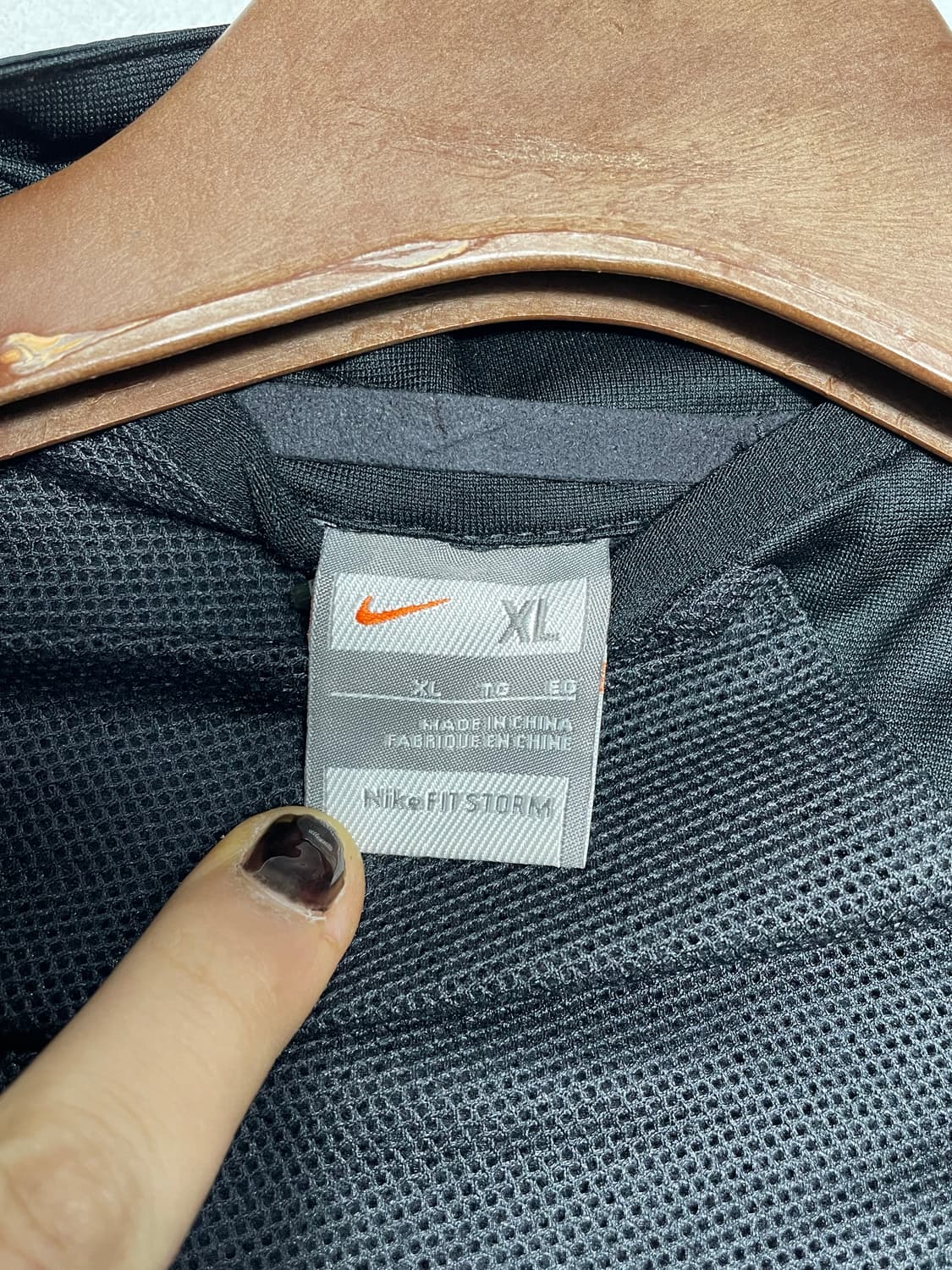 나이키 바람막이 블랙 자켓 상품이미지2