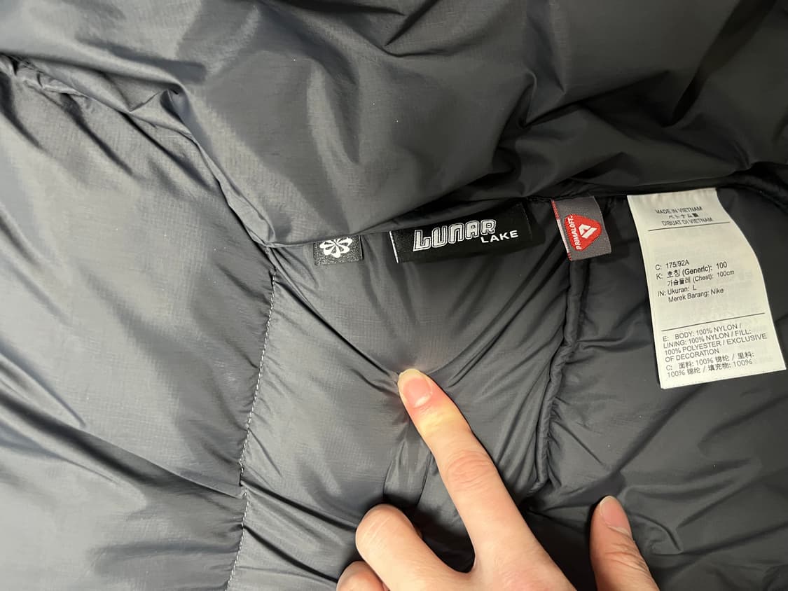 나이키 acg 루나레이크 패딩 블랙 상품이미지4