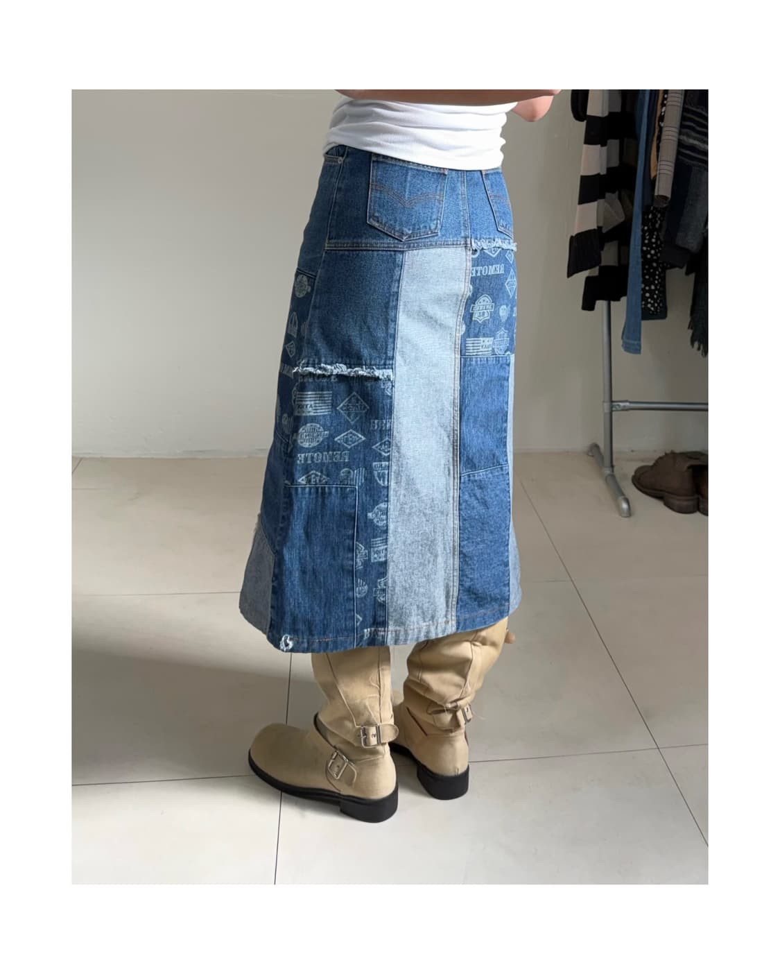 빈티지 스커트 상품이미지1