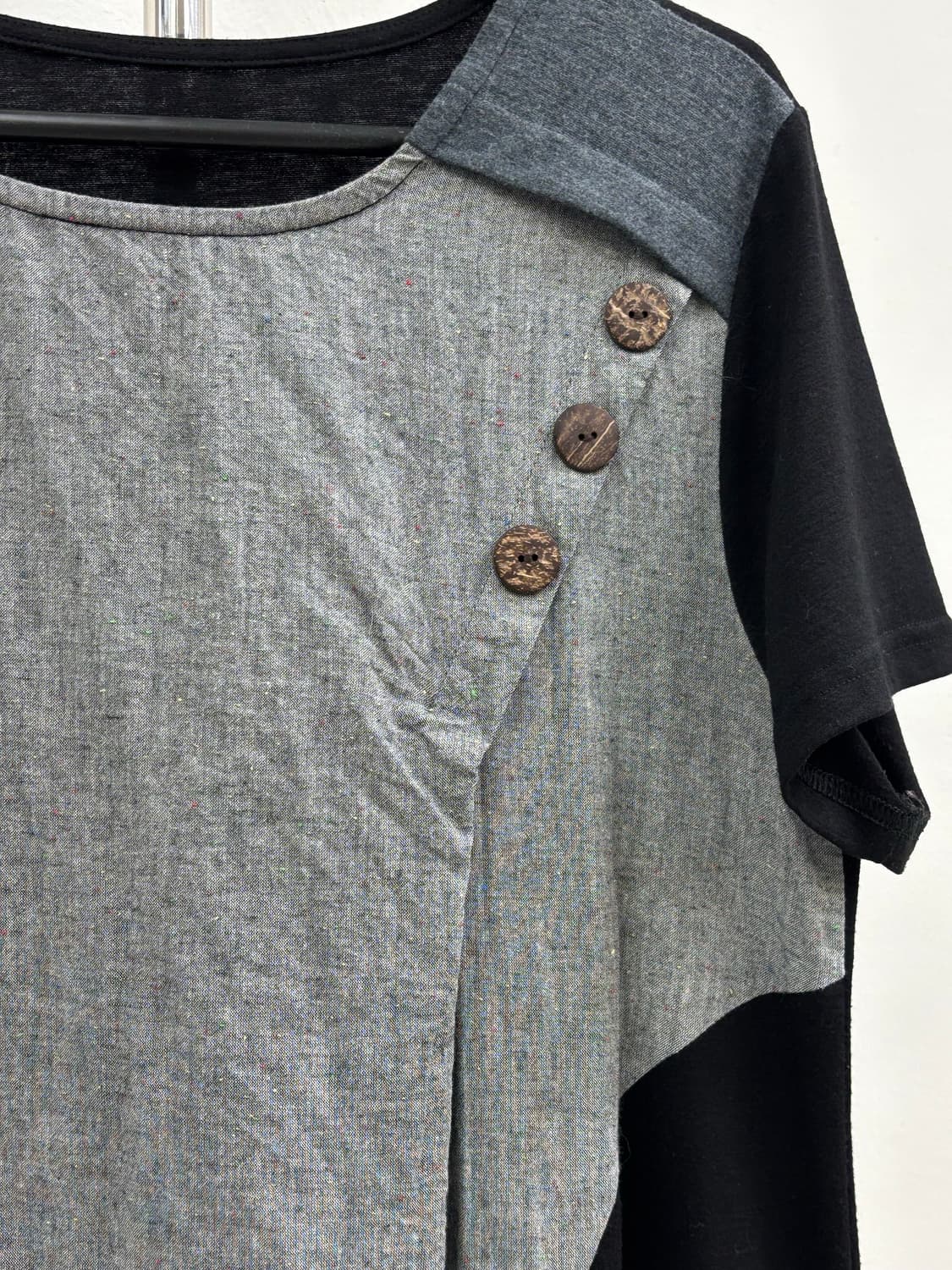 빈티지 그레이 히피 반팔 상품이미지6