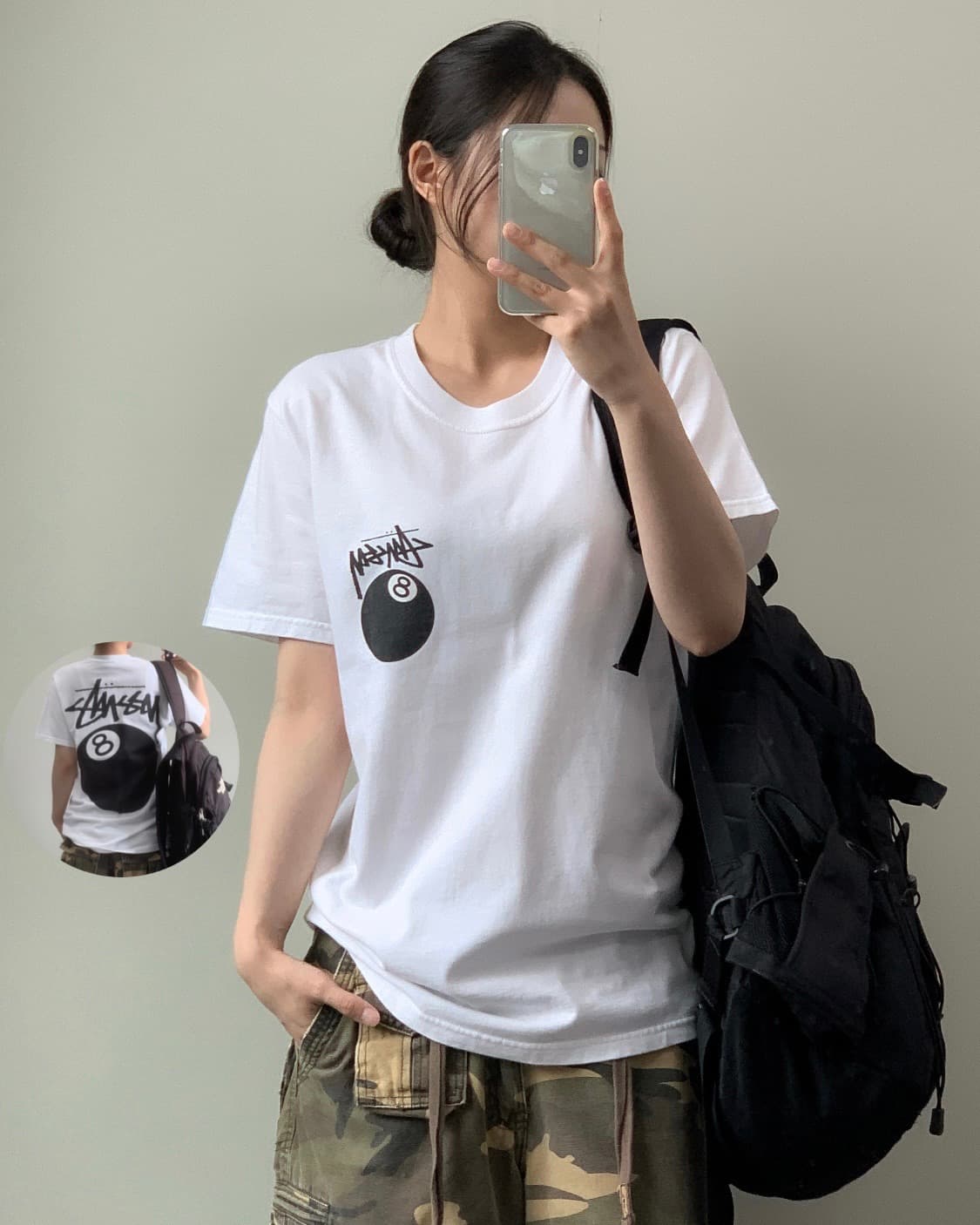 스투시 에잇볼 반팔티 상품이미지2