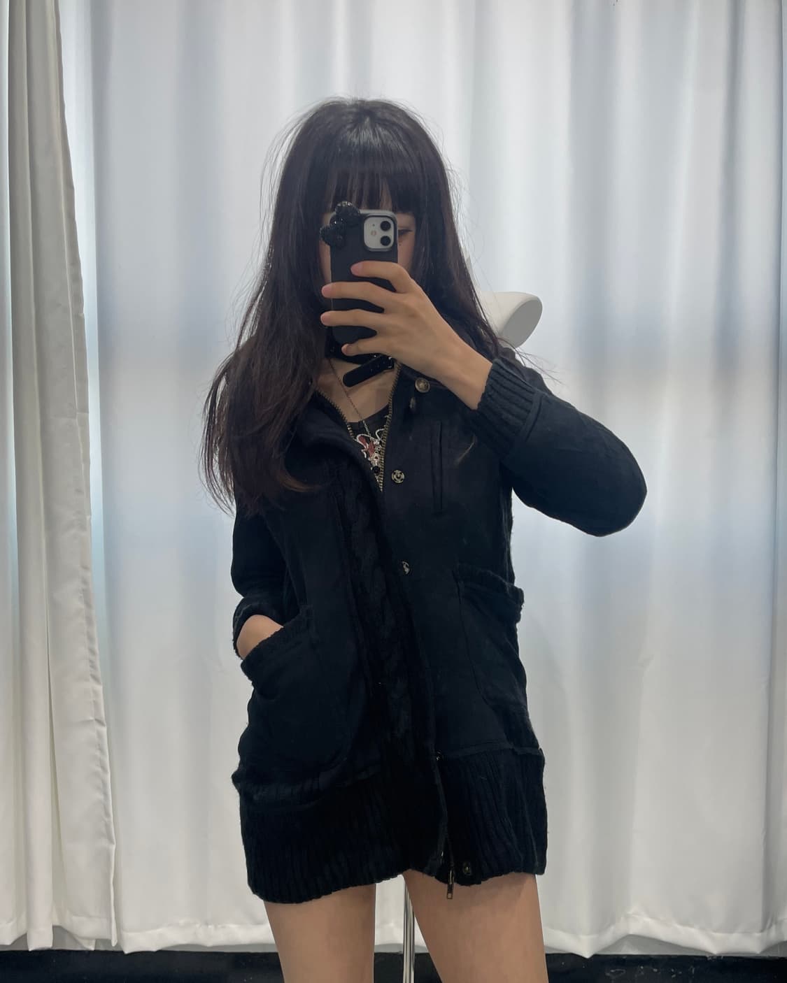 🎸블랙 니트 자켓🎸 상품이미지4