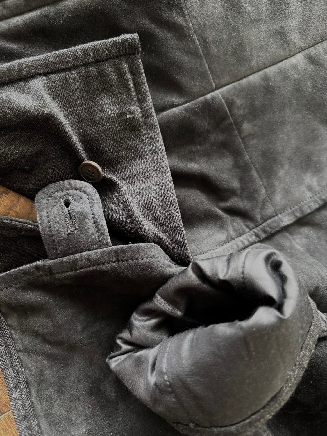 [M]LANVAN 랑방 스웨이드 자켓 2009AW 양가죽 레더카코트:) 상품이미지7