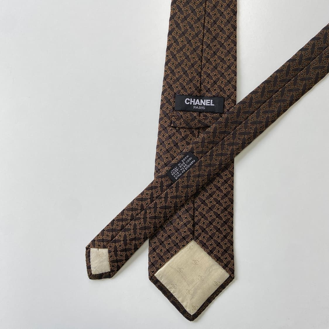 샤넬(CHANEL) 명품 정품 넥타이 8.3cm 상품이미지2