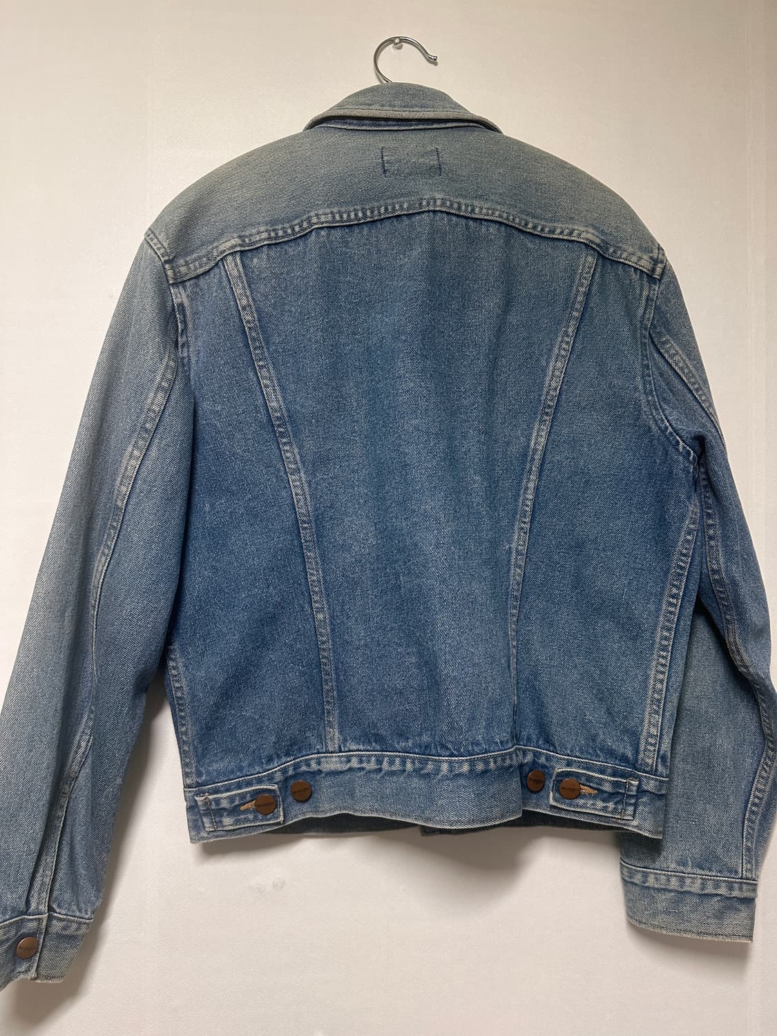 90s 랭글러 124mj 데님자켓 트러커 일본 복각 상품이미지2