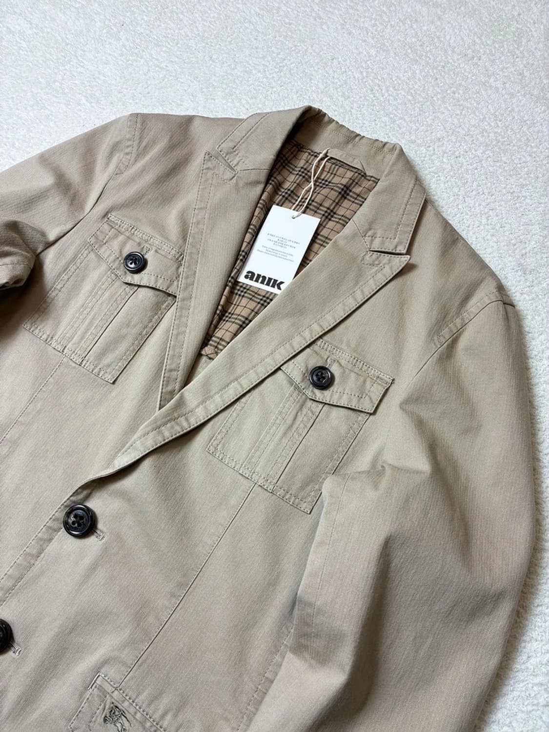 버버리 블루라벨 00's 재팬 유틸리티 블레이저 PN6516 상품이미지2