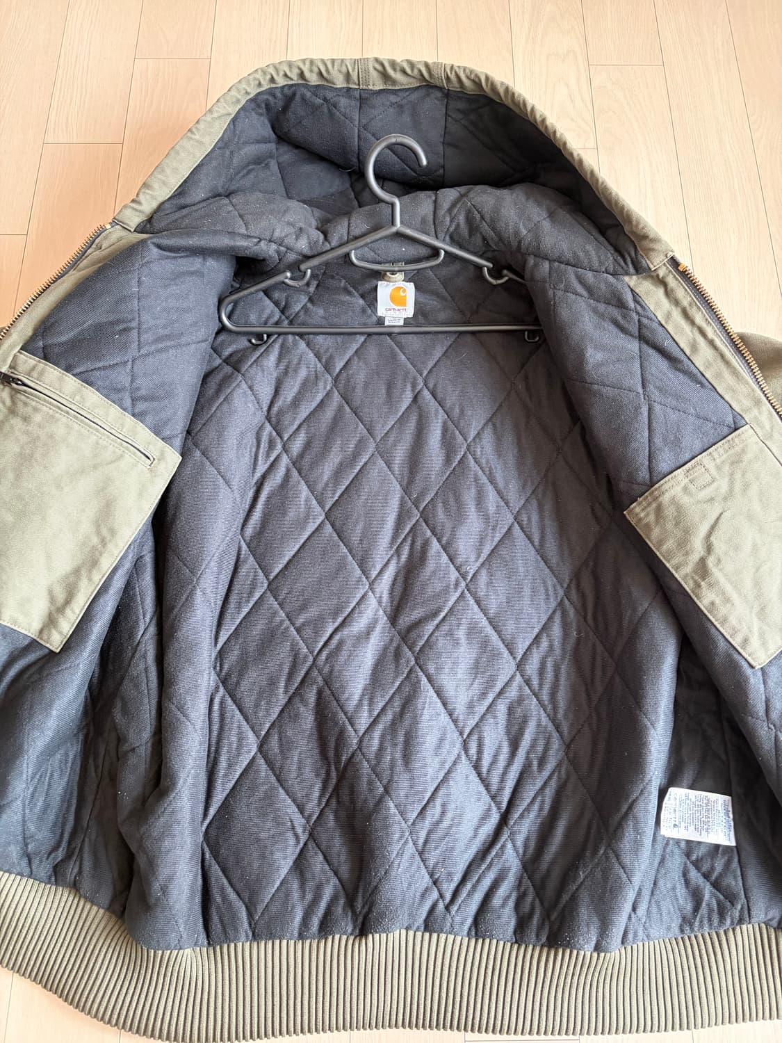 [XL]칼하트 액티브자켓 J130 ARG 상품이미지4