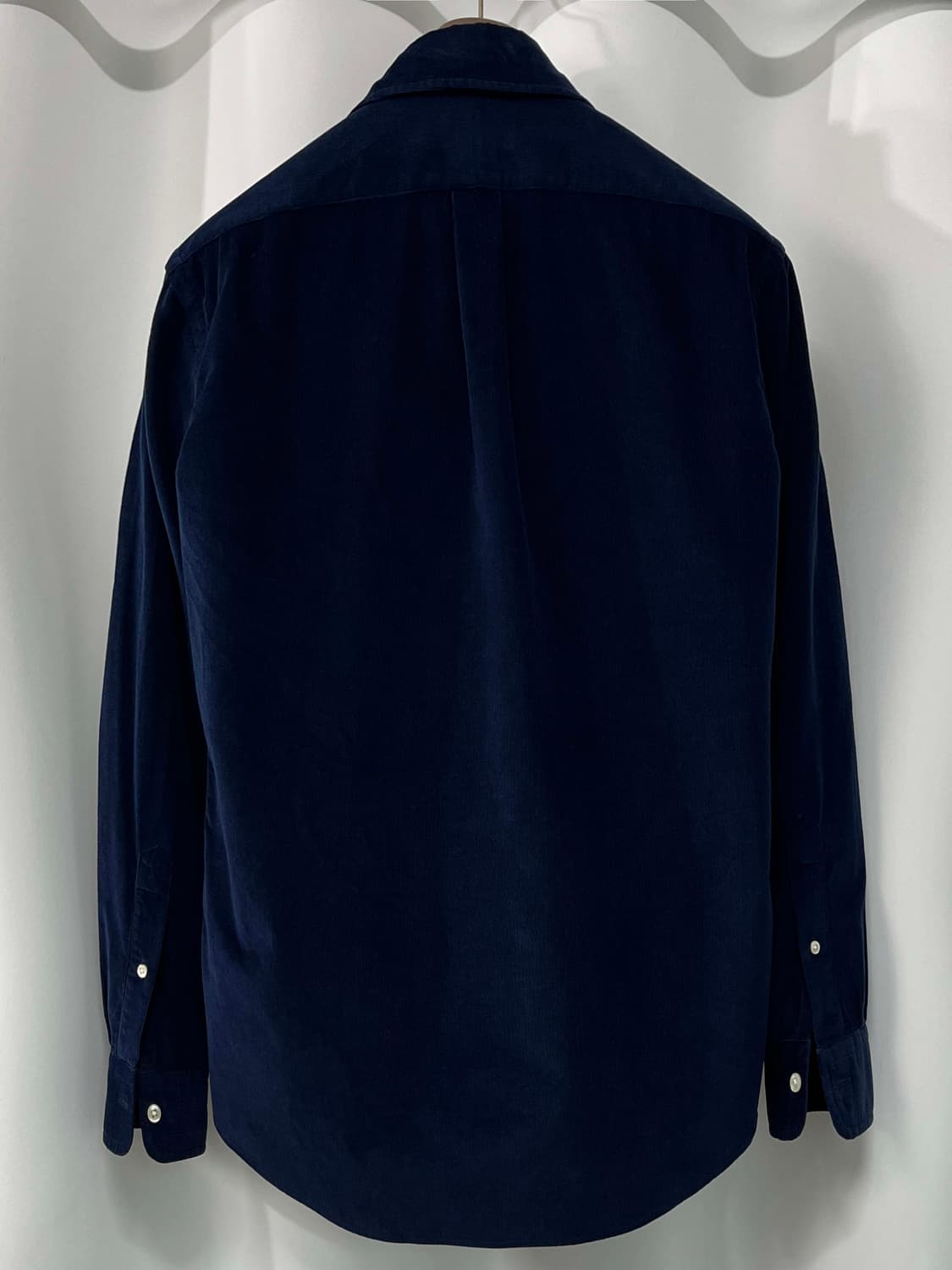 폴로 랄프로렌 로얄네이비 마이크로 코듀로이 버튼다운 셔츠 상품이미지2